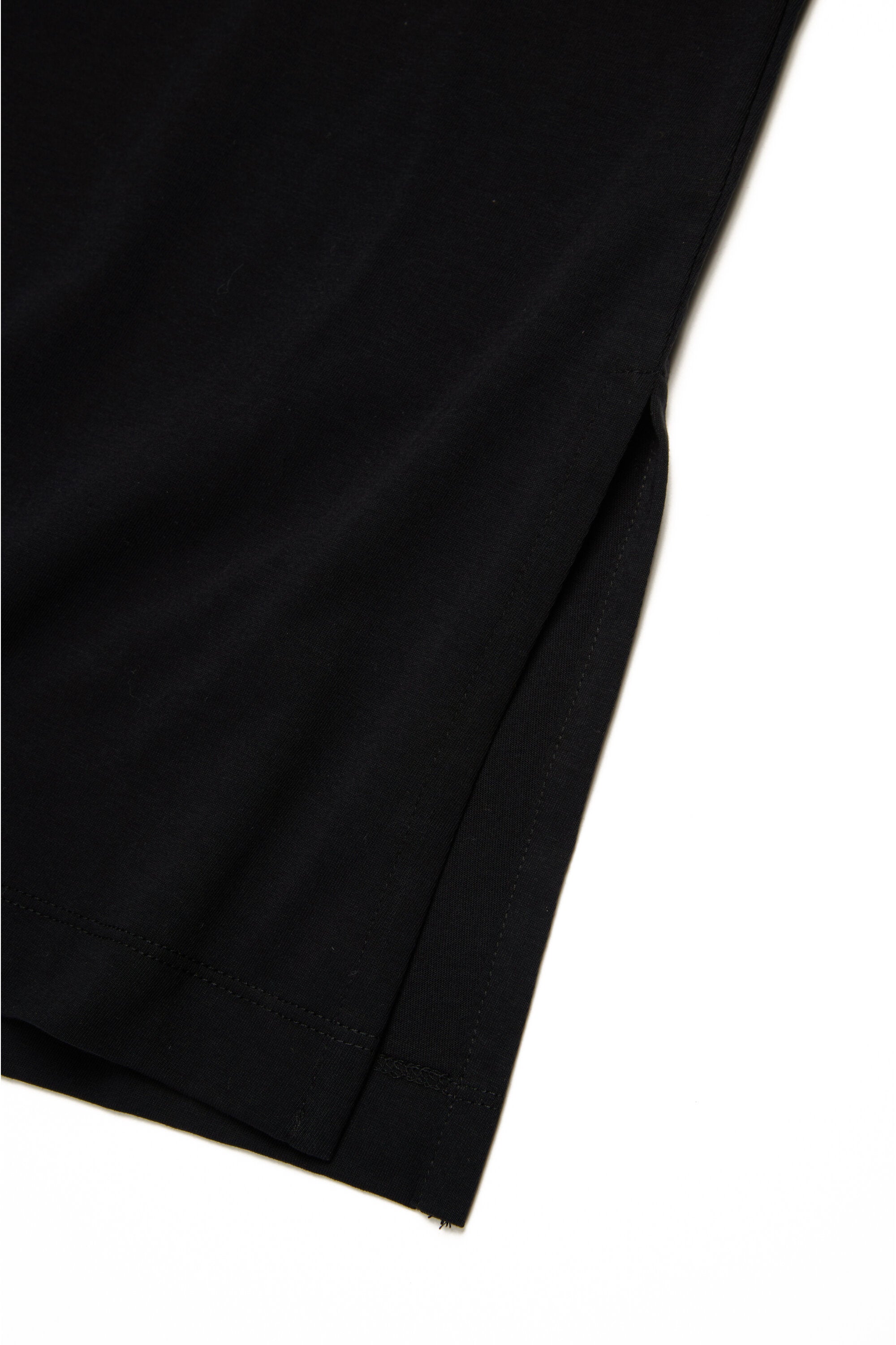 Branded jersey cover-up dress