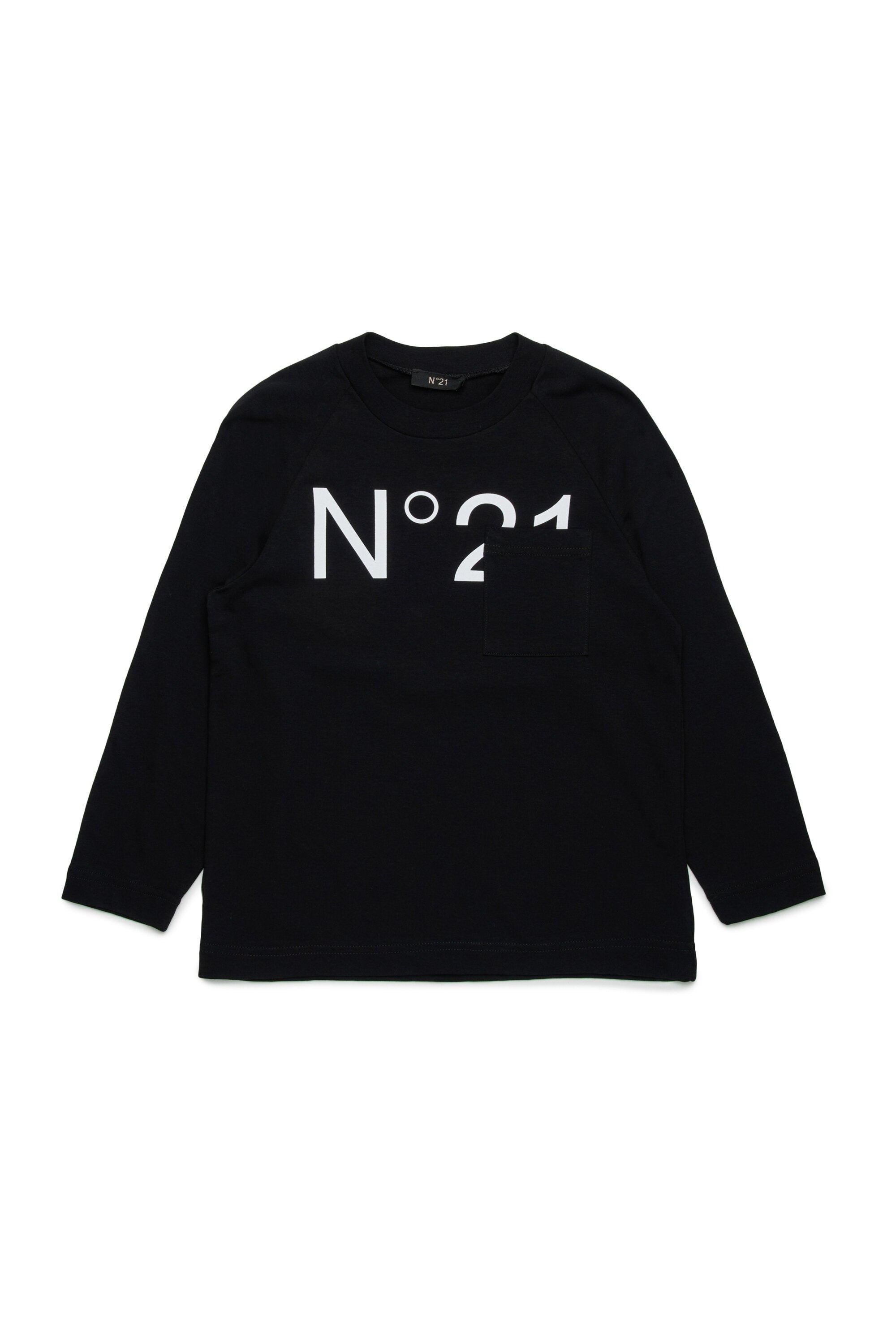 Long sleeves jersey T-shirt with logo