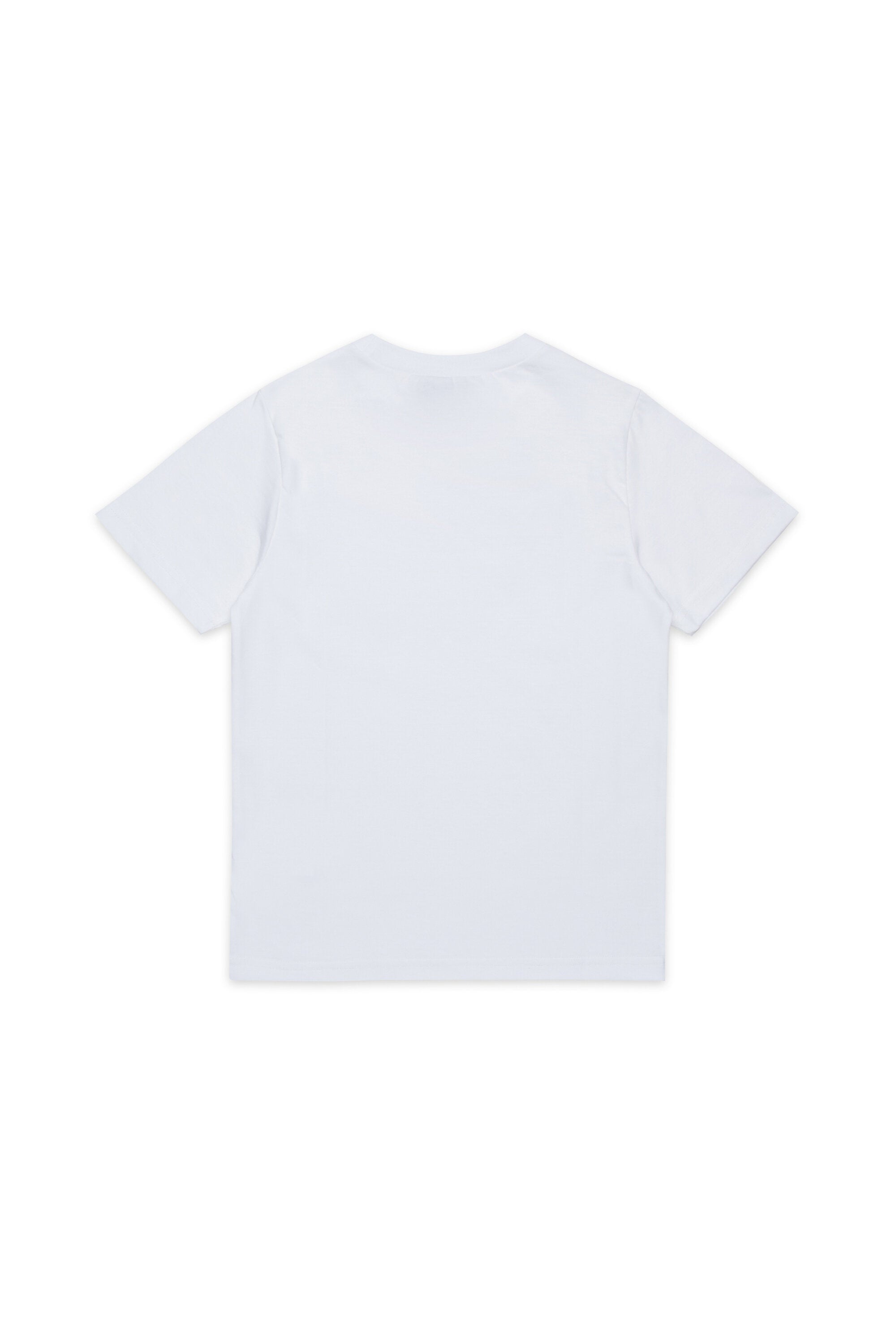 Jersey T-shirt with tie-dye college logo