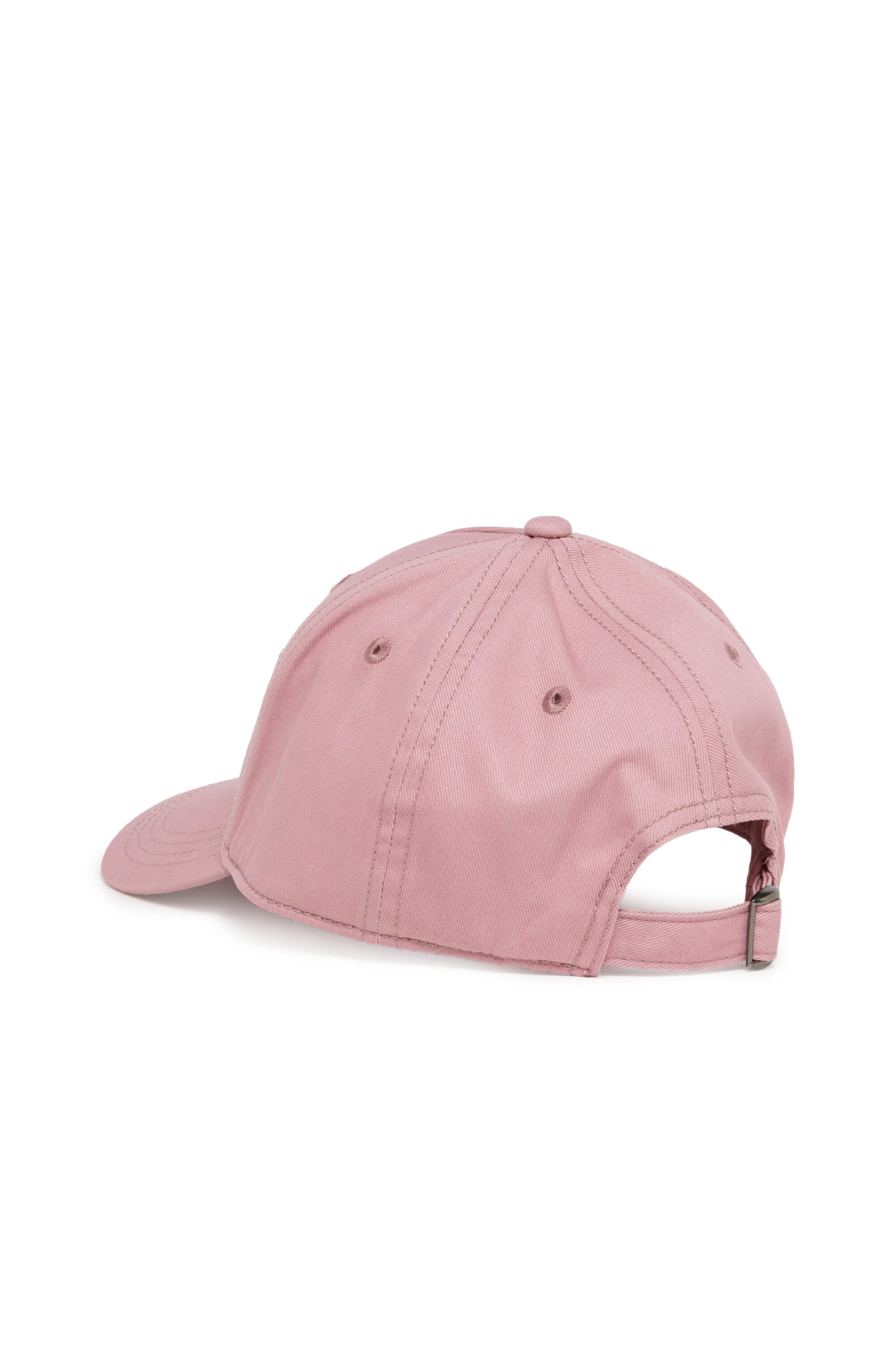 Branded gabardine baseball cap