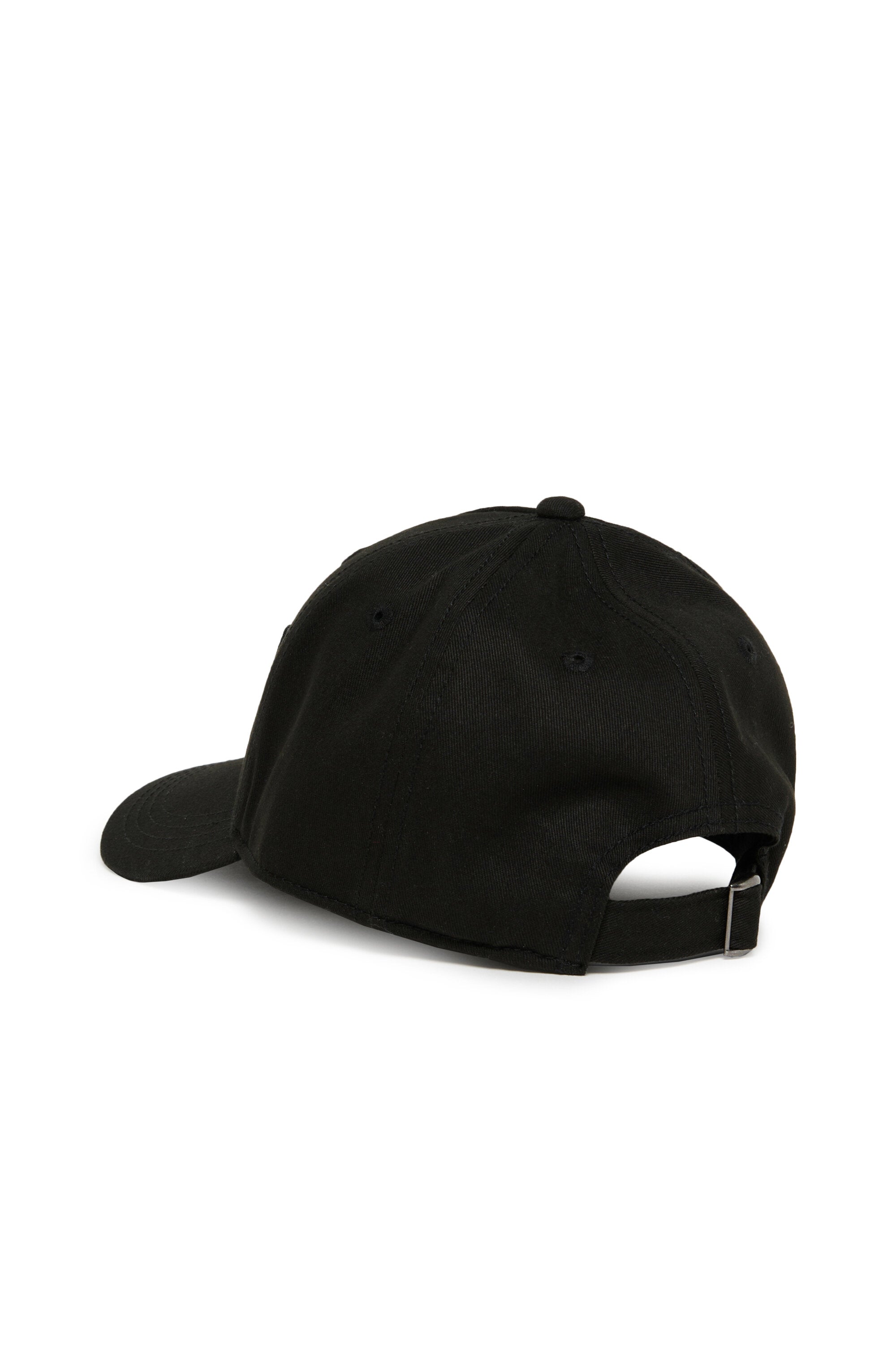Branded gabardine baseball cap