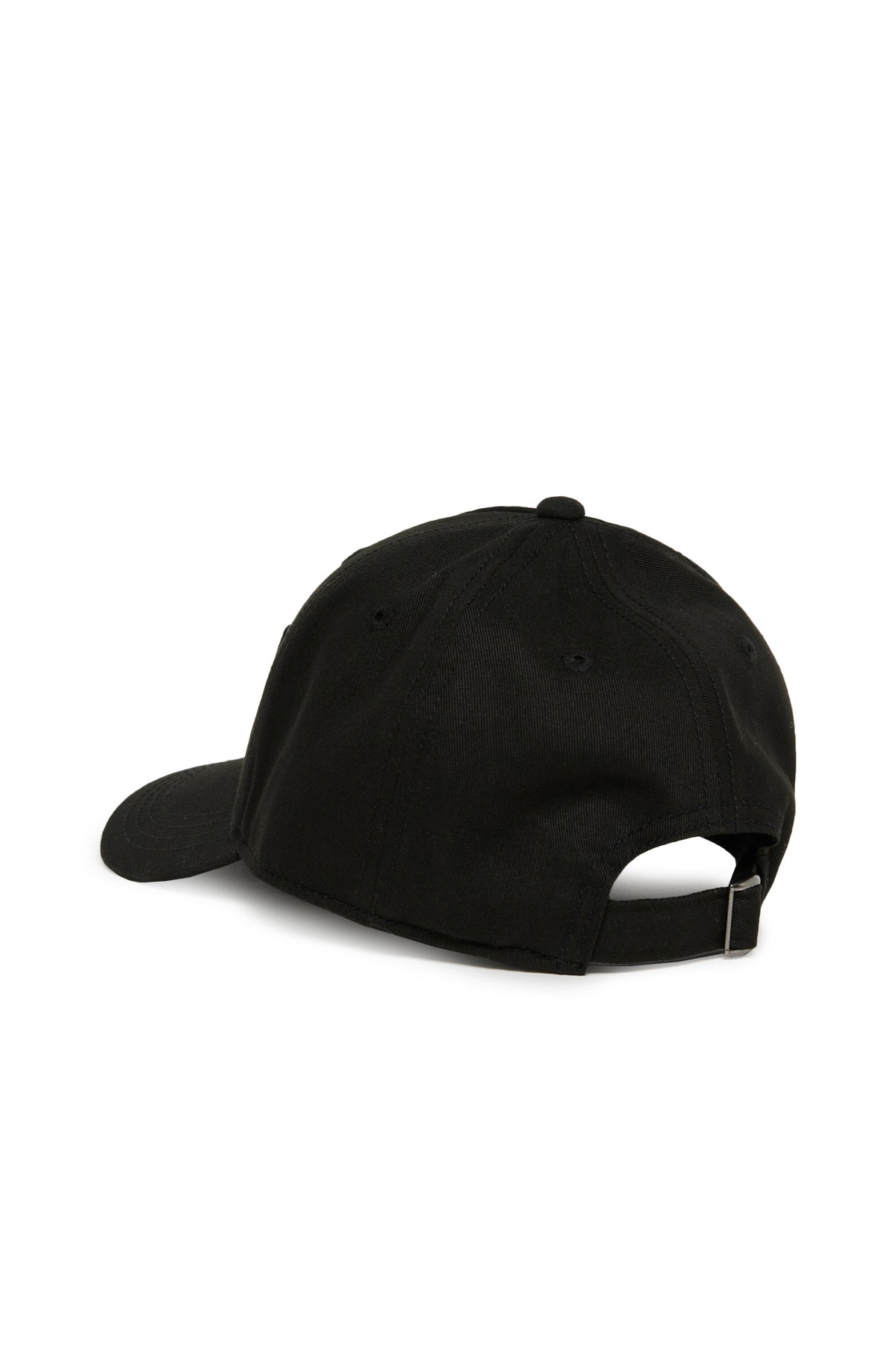 Branded gabardine baseball cap