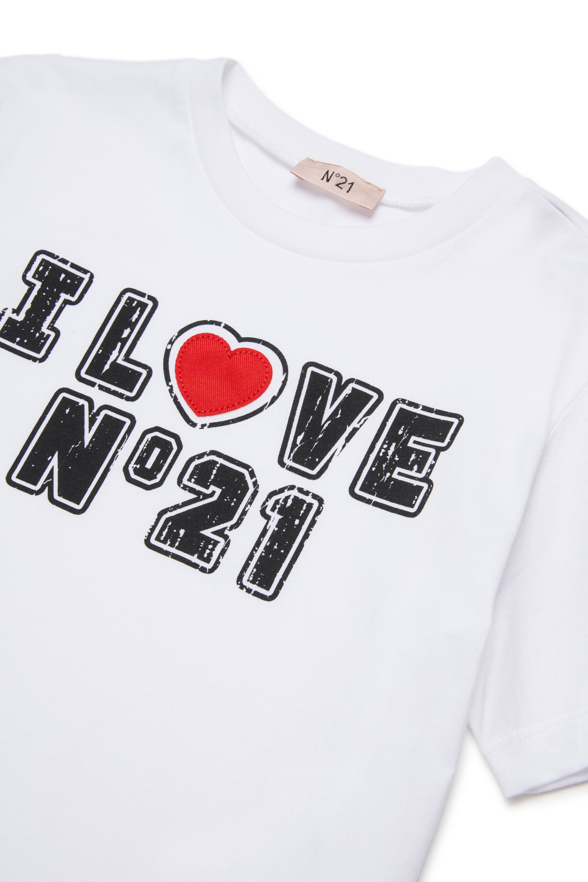 T-shirt with logo on the chest