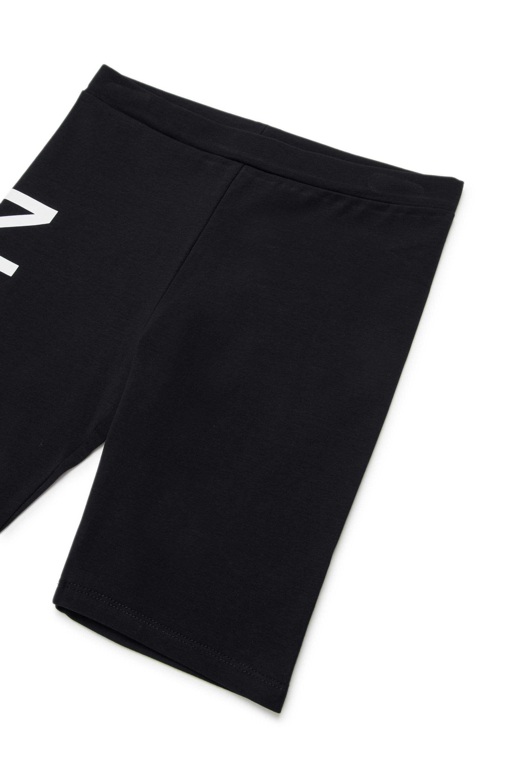 Biker shorts with logo