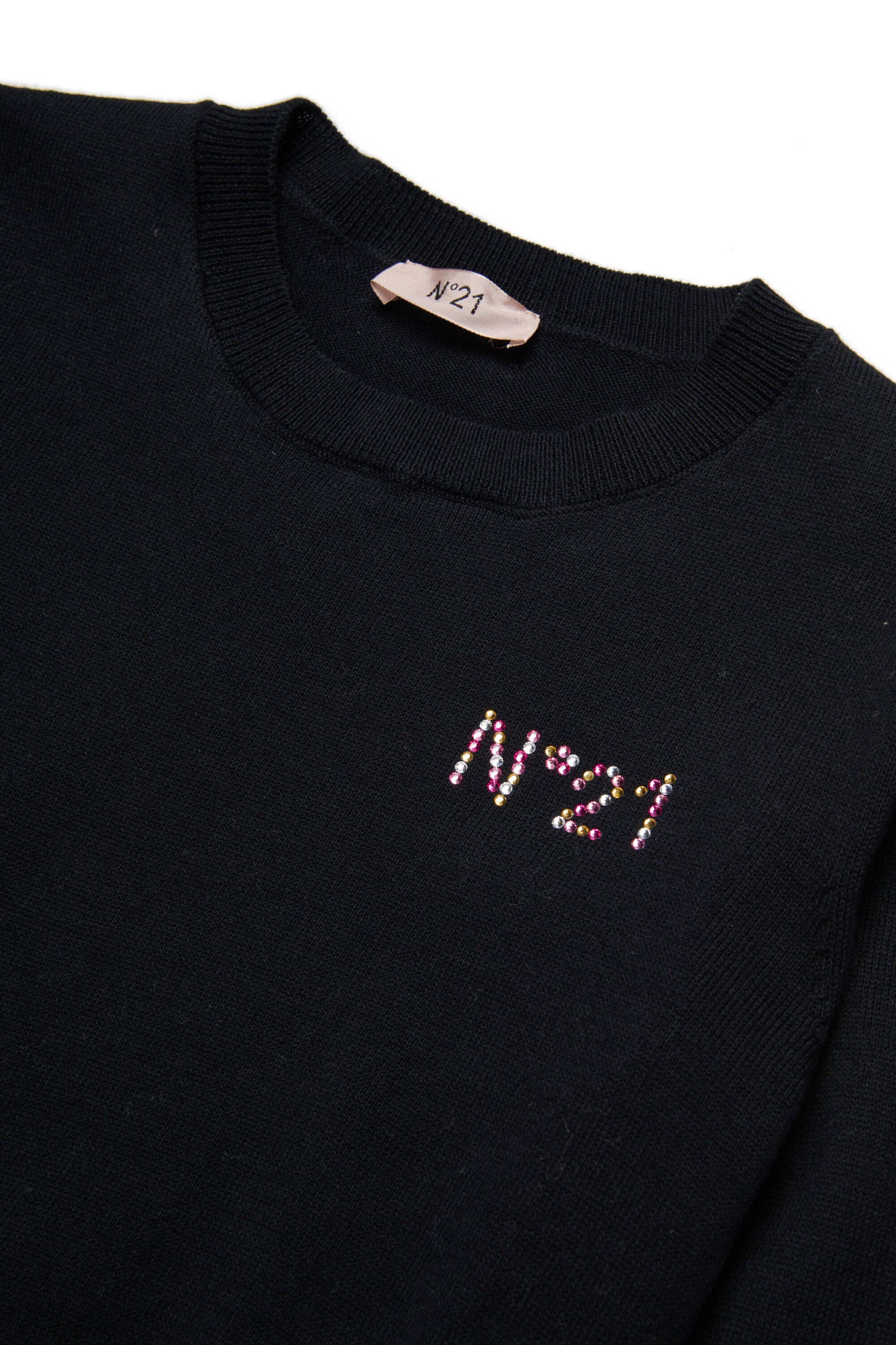 Crewneck sweater with logo