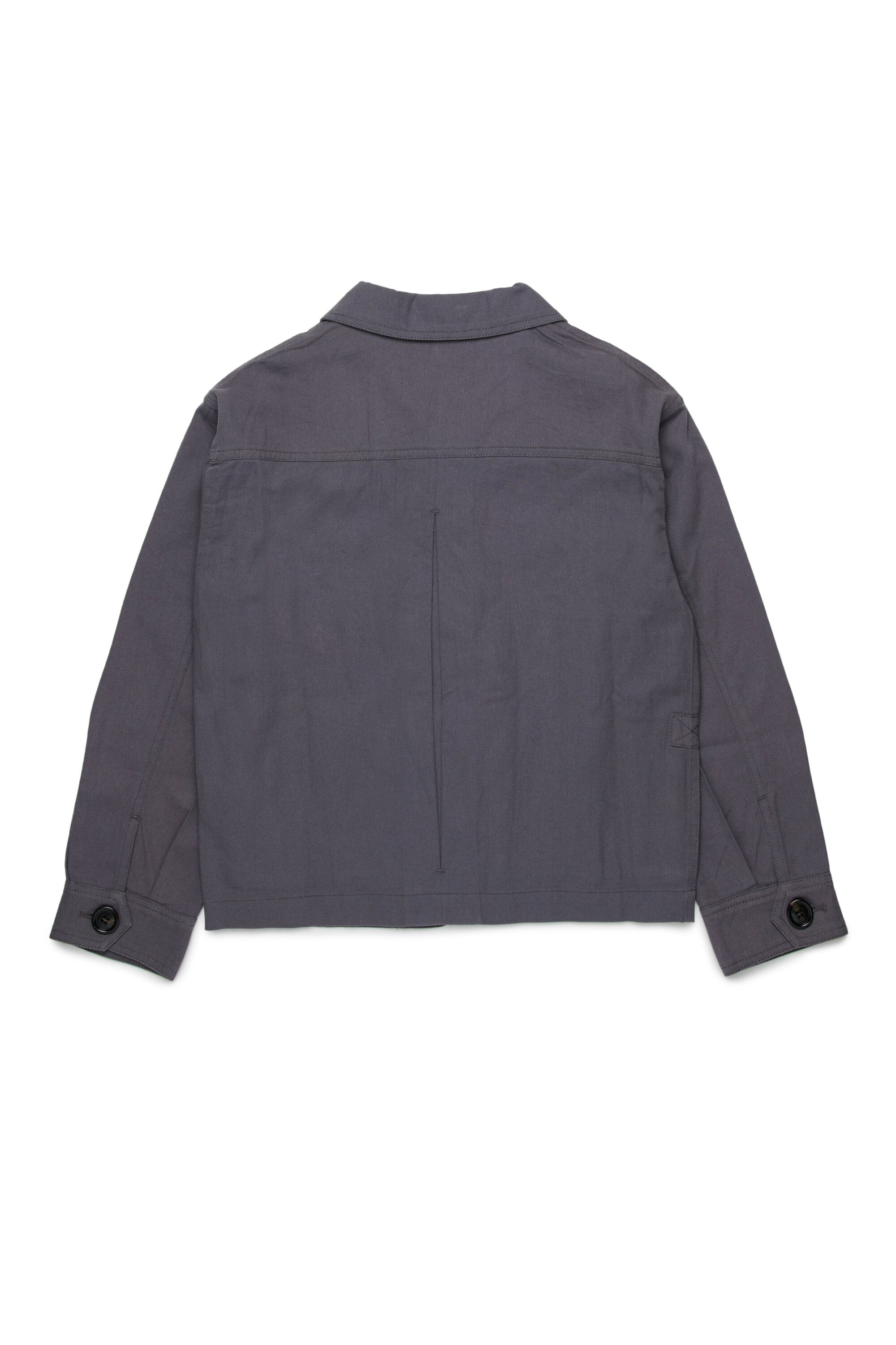 Workwear jacket with printed logo