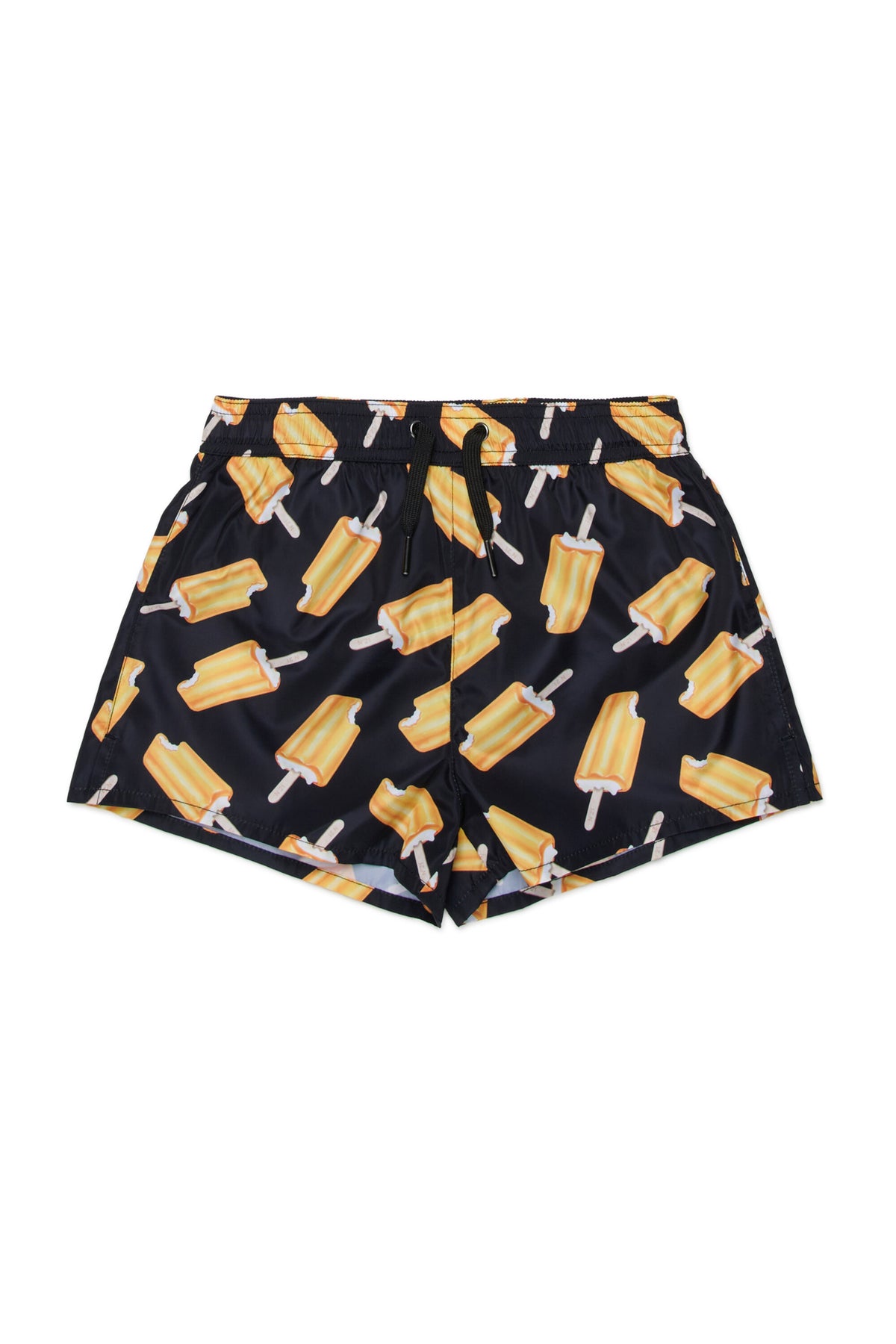 Boxer swimsuit with popsicle print
