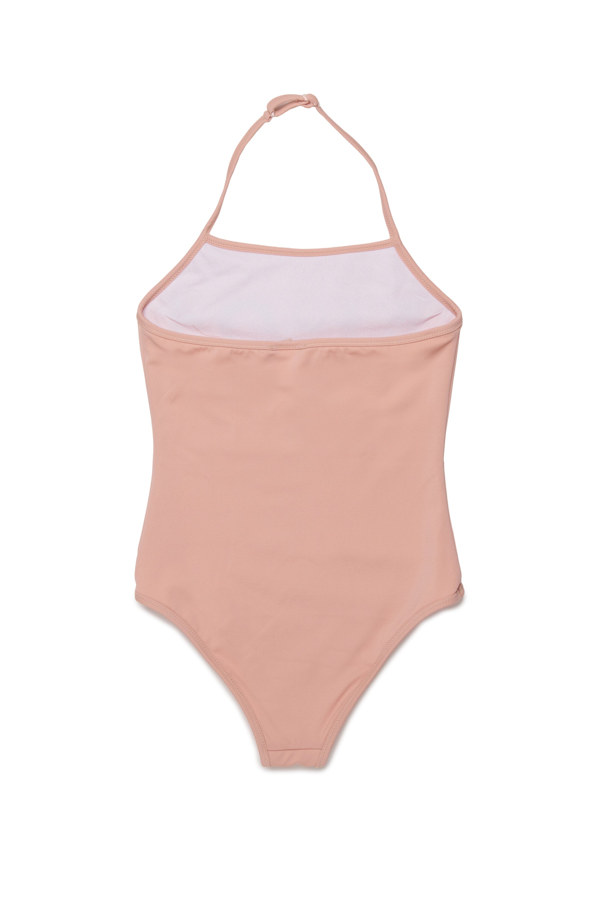 One-piece swimsuit with logo