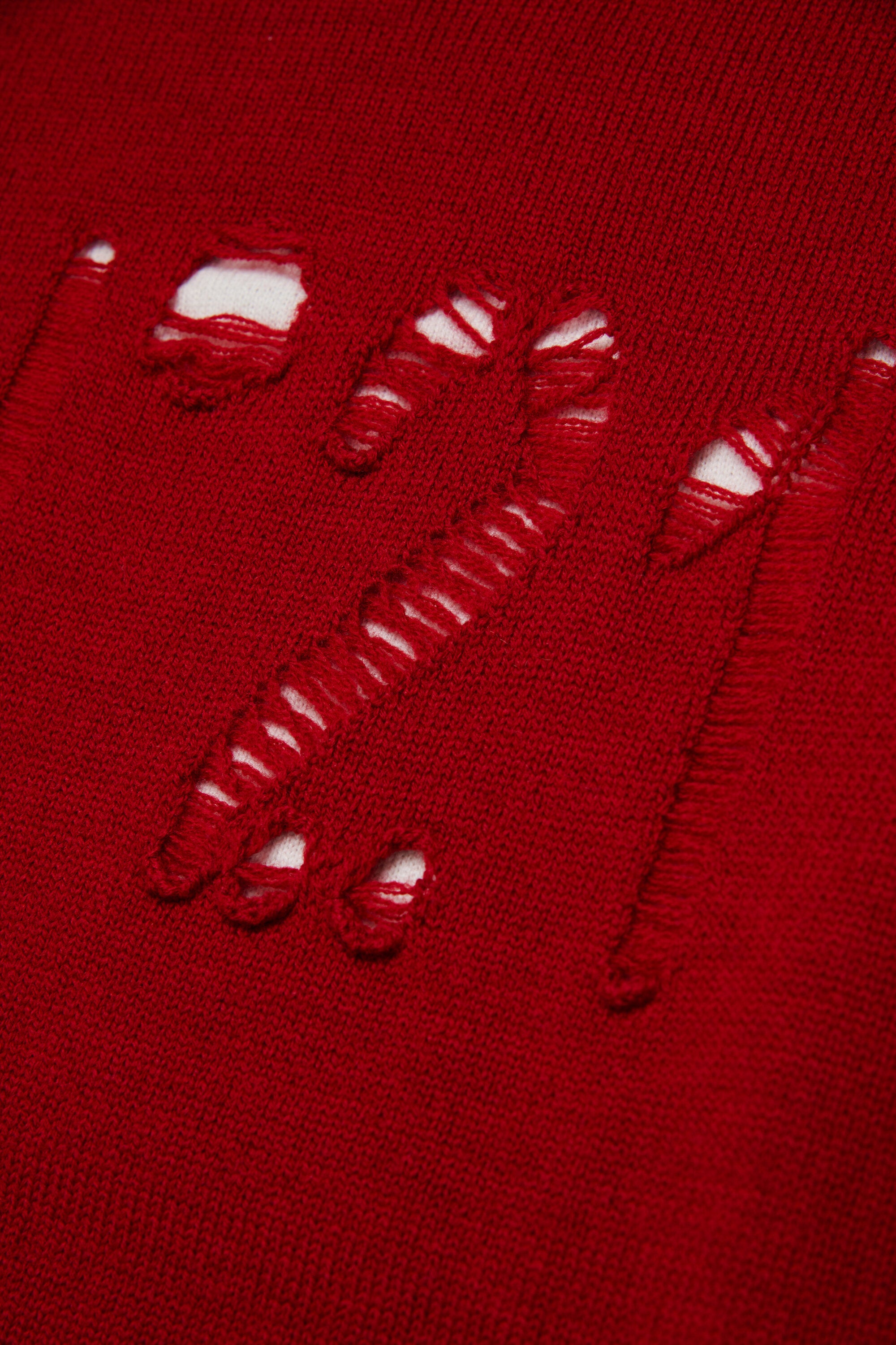 Crew-neck pullover with logo