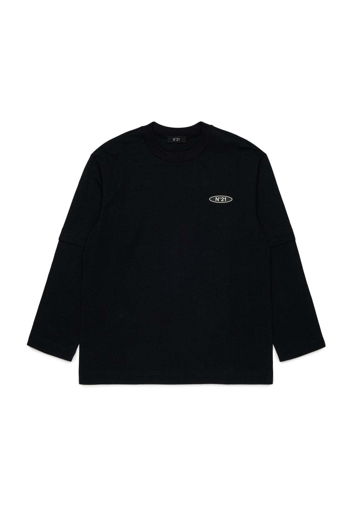 Long-sleeve T-shirt with logo