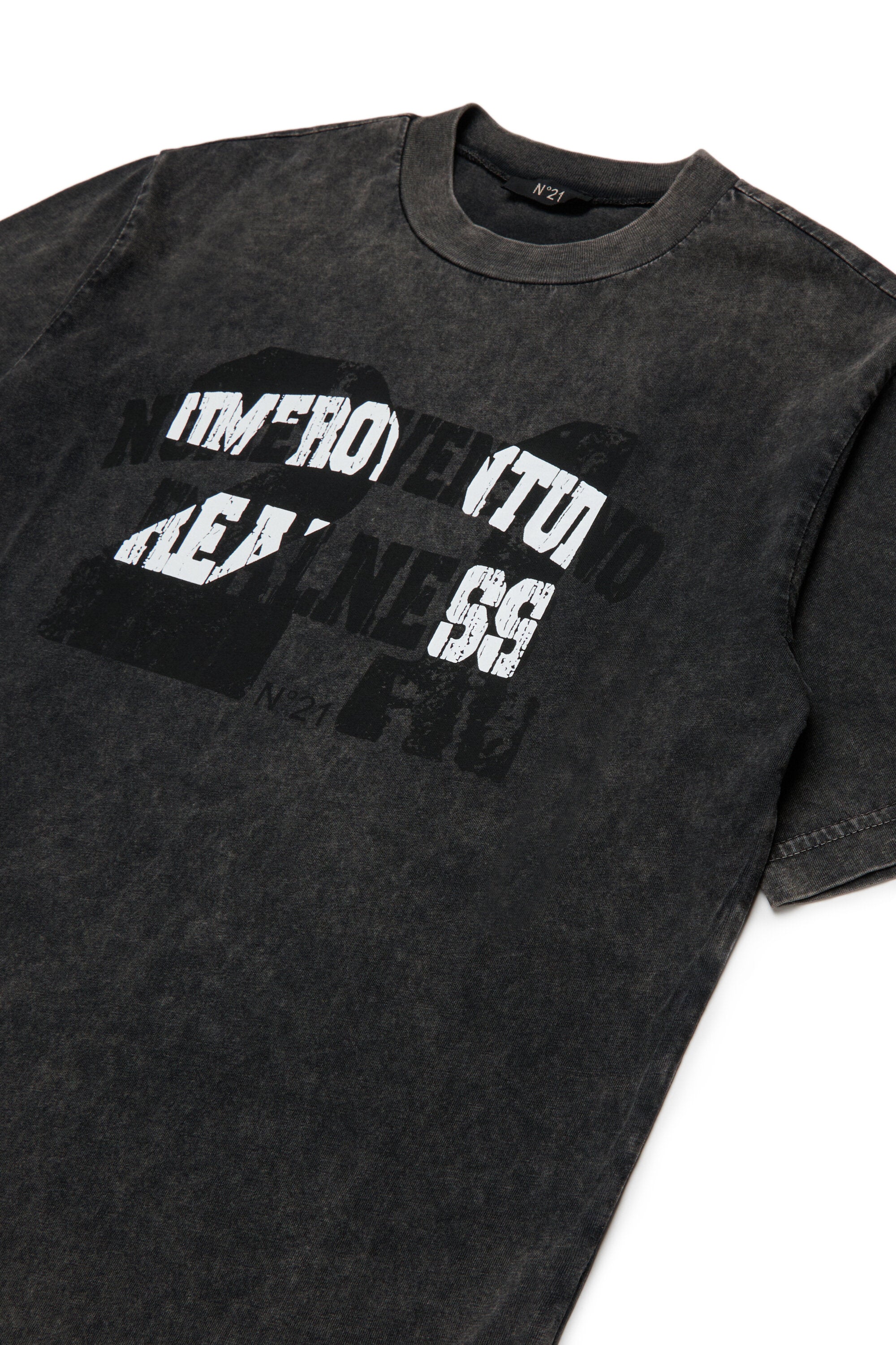 Crew-neck T-shirt with logo