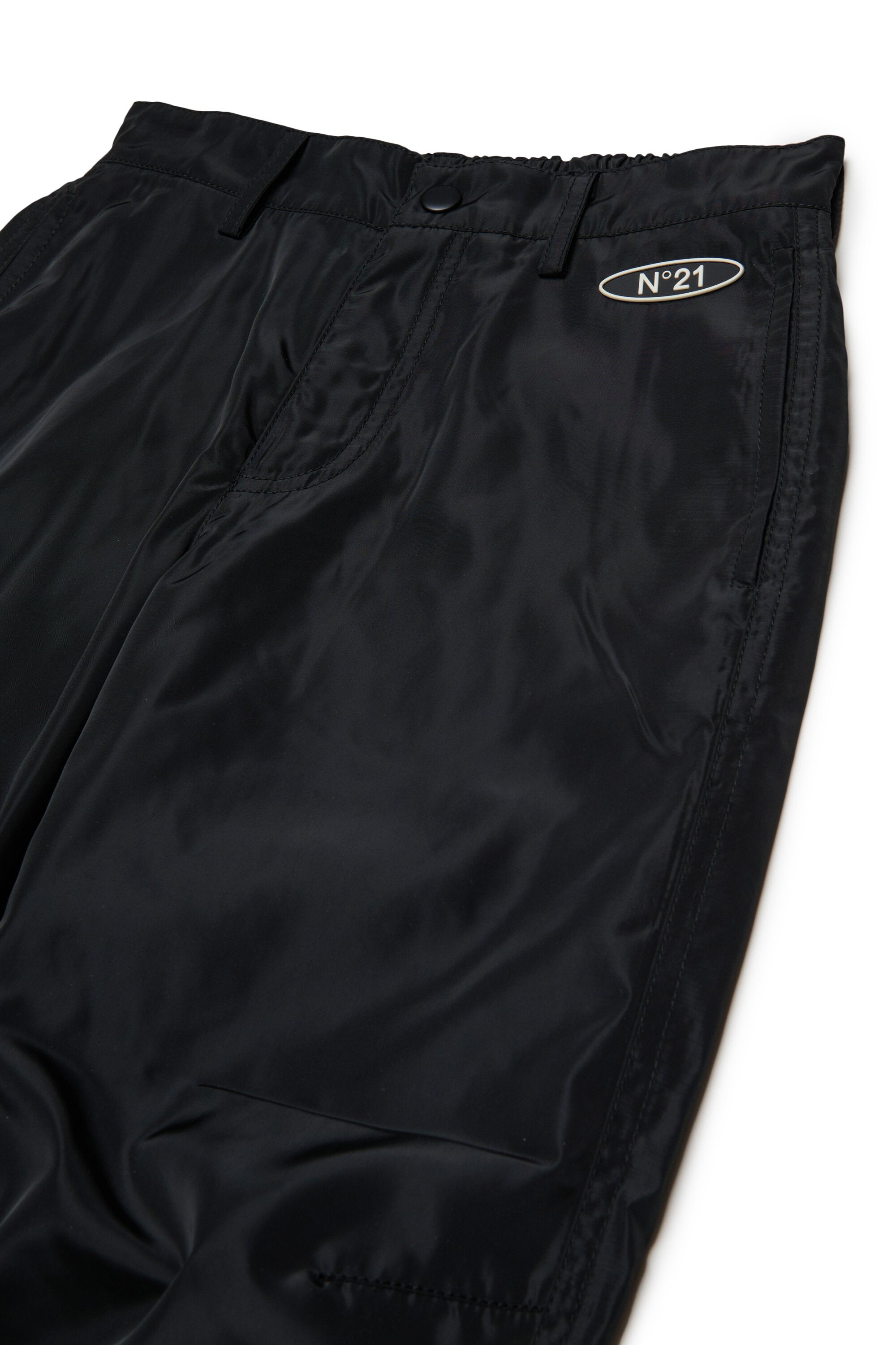 Pants with logo