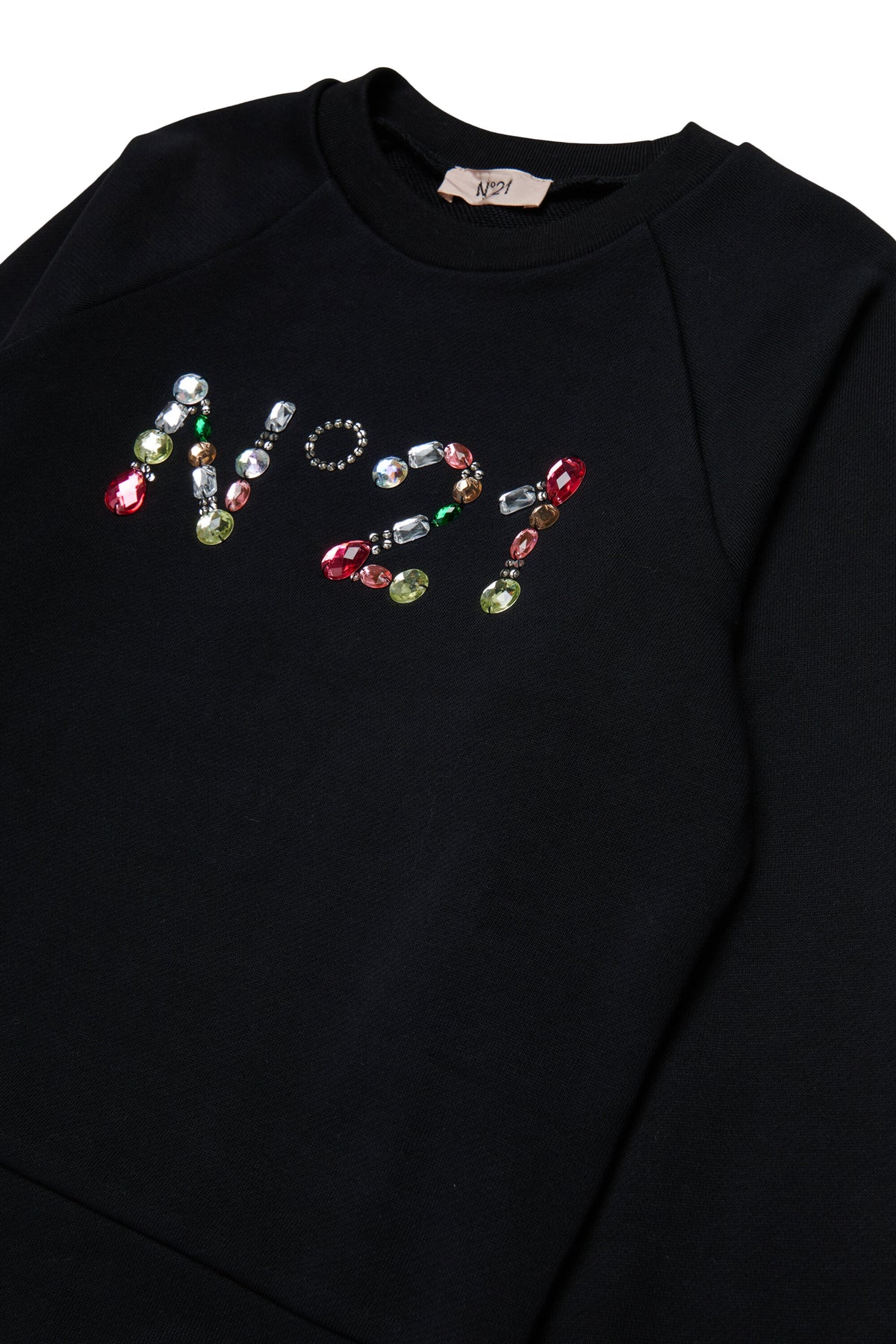 Crew-neck sweatshirt with logo
