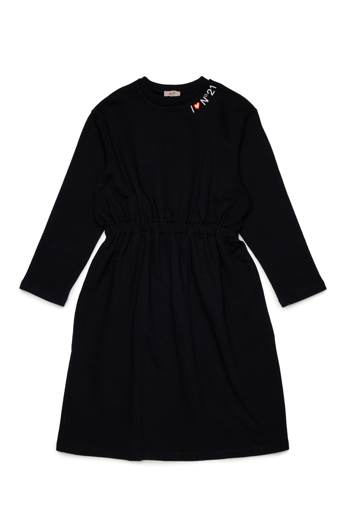 Midi dress with logo
