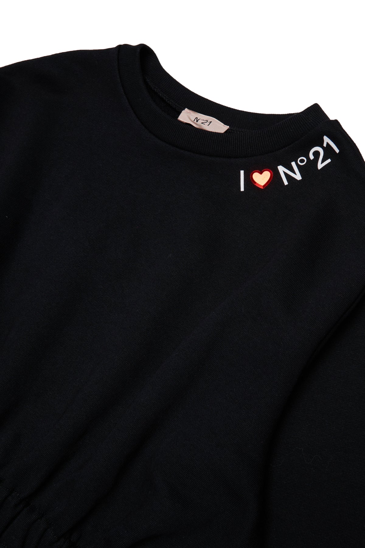Midi dress with logo