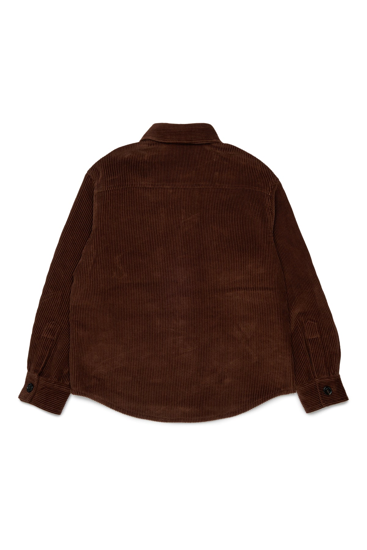 Corduroy shirt with logo