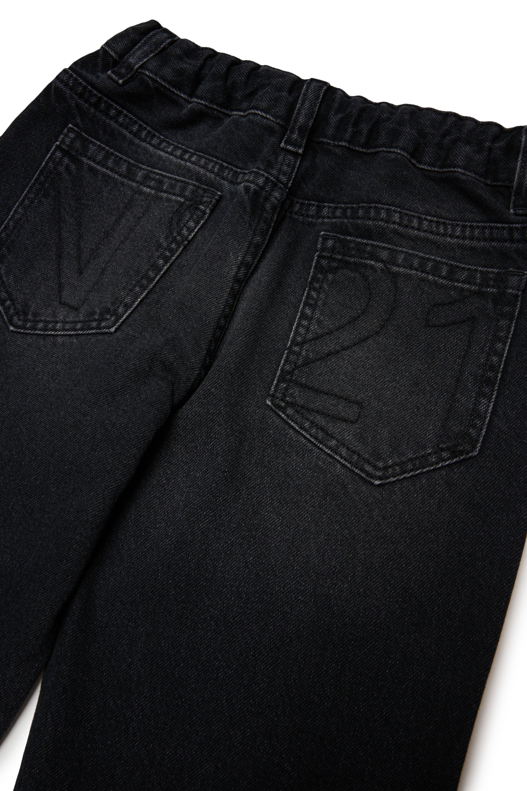 Dark blue bootcut jeans