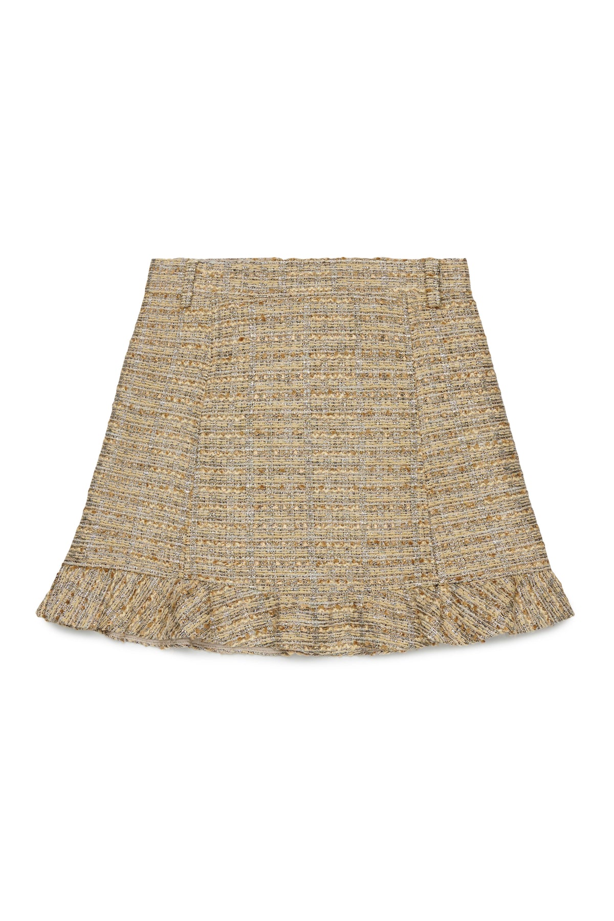 Short skirt with ruffles