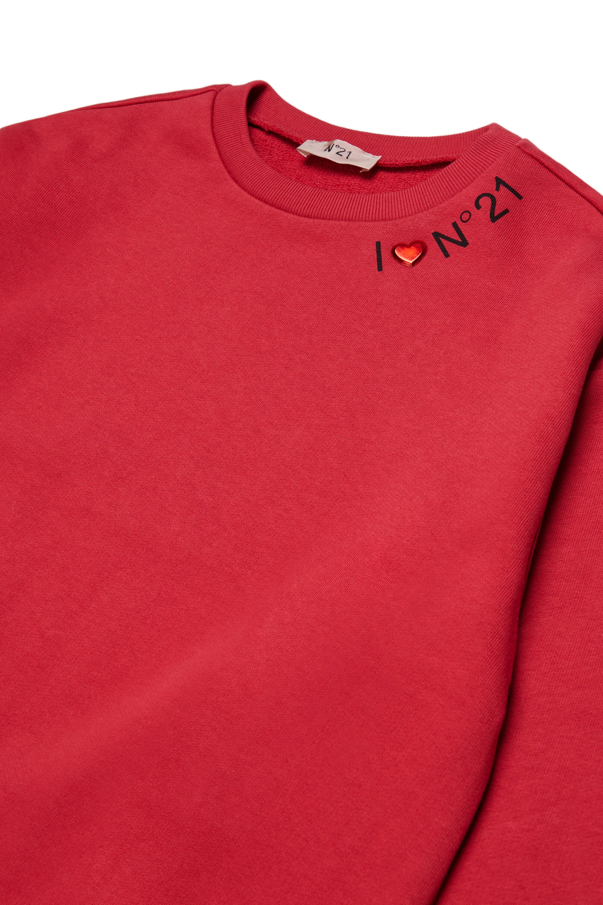 Crew-neck sweatshirt with logo