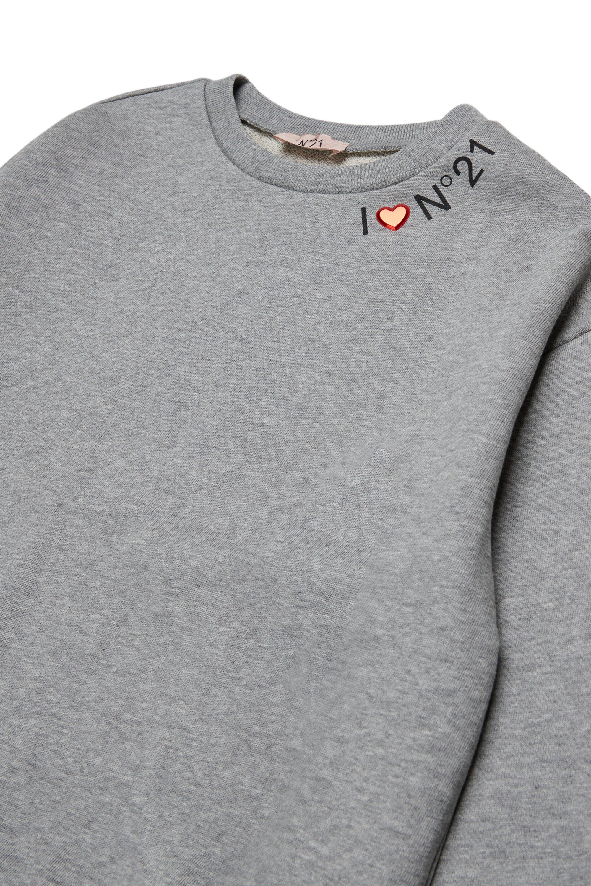Crew-neck sweatshirt with logo