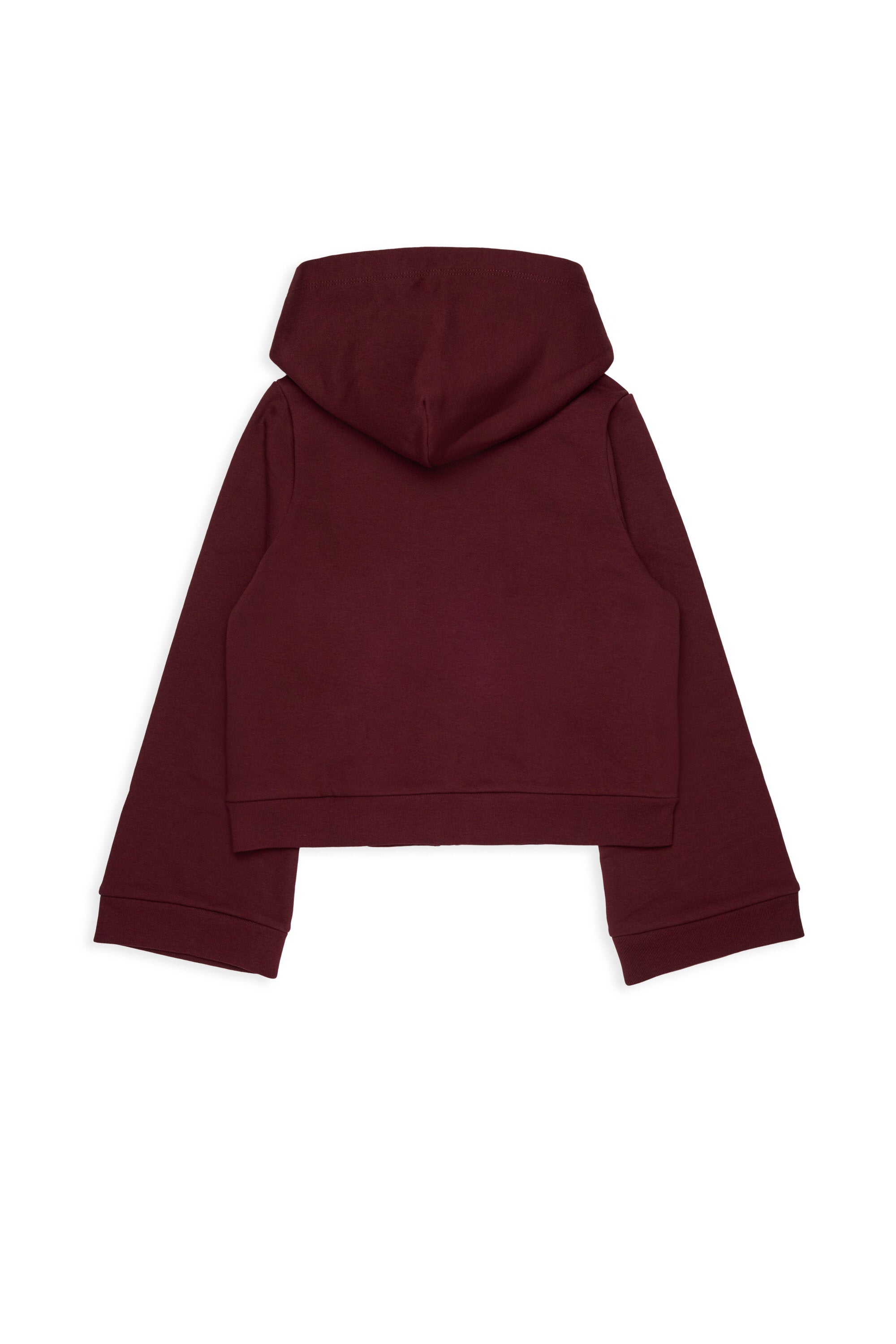 Zip-up sweatshirt with logo
