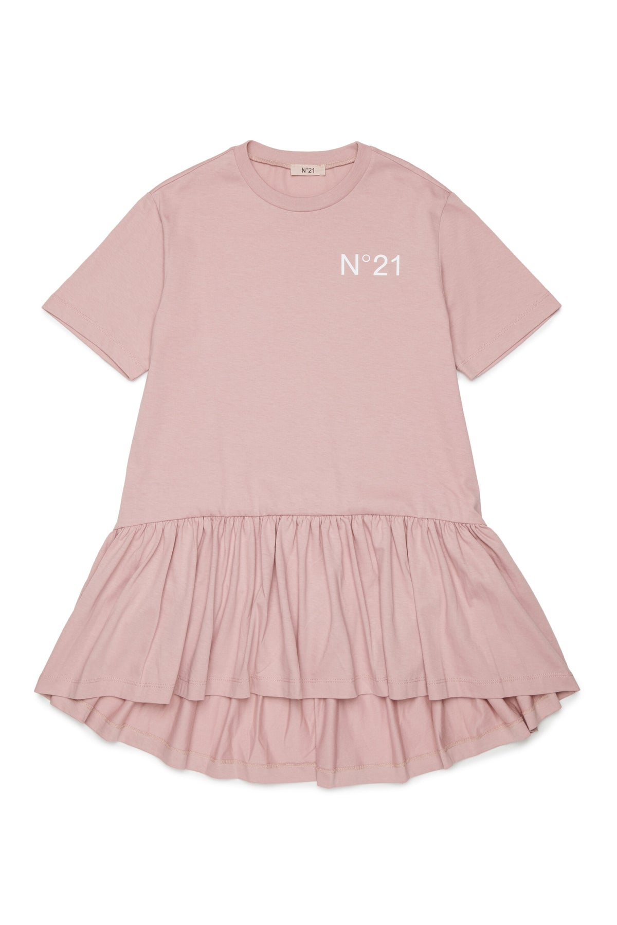 Short dress T-shirt with logo