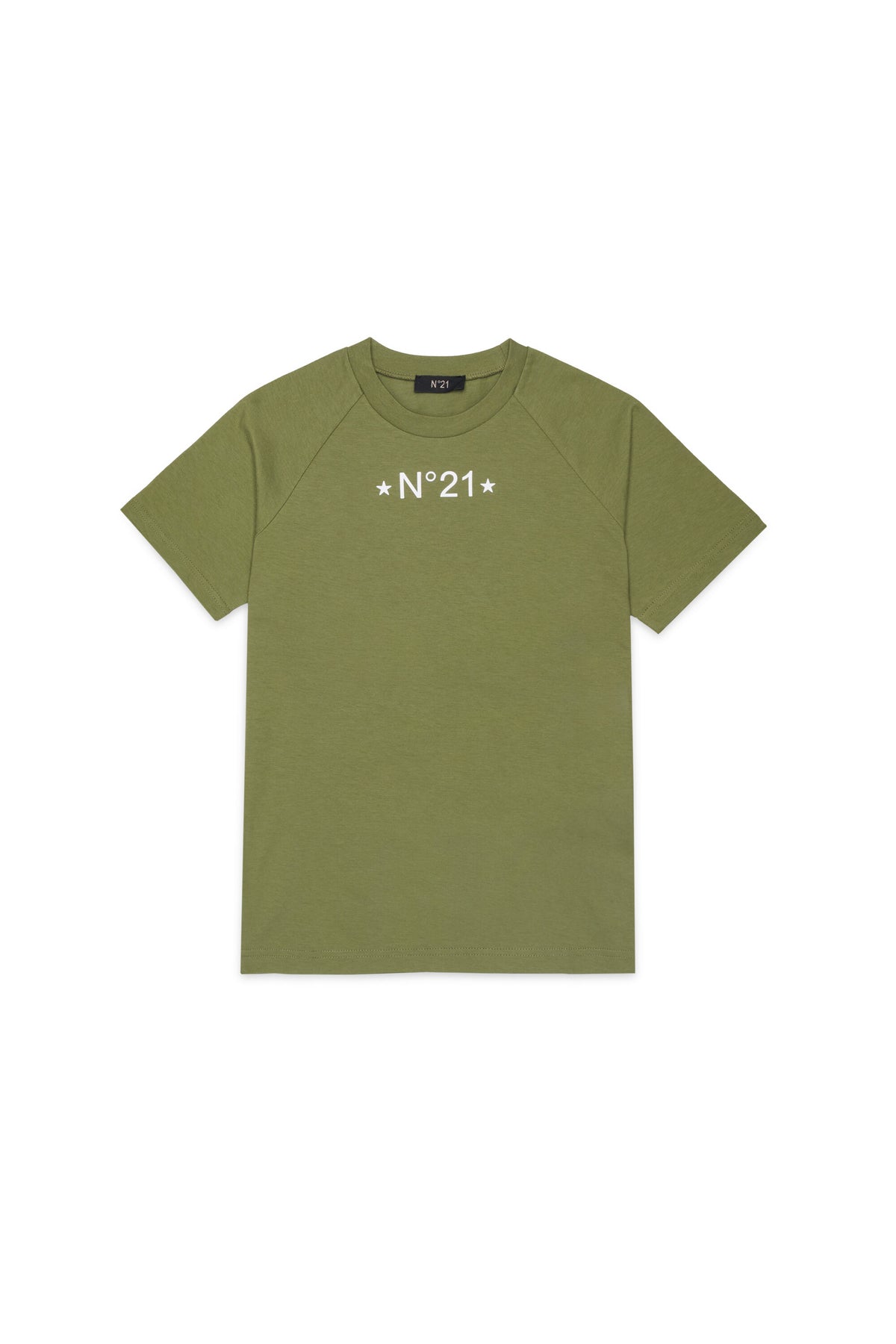 Raglan T-shirt with printed logo