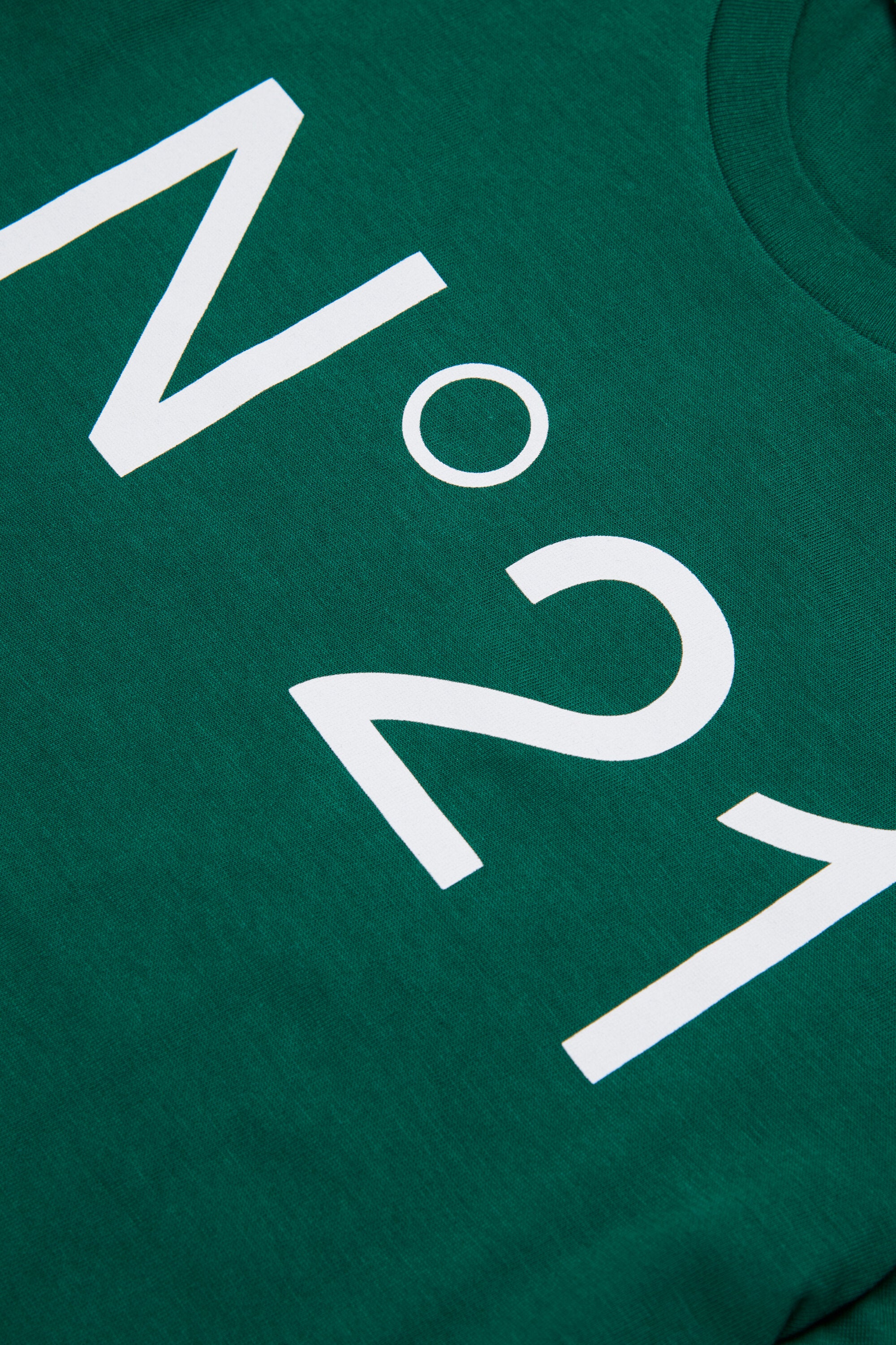 T-shirt in jersey with logo