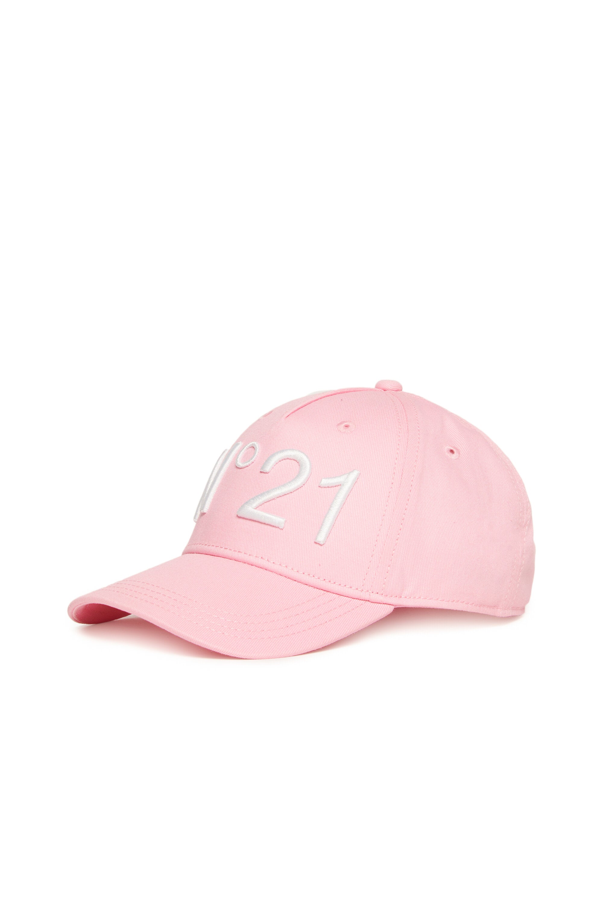 Gabardine baseball cap with logo