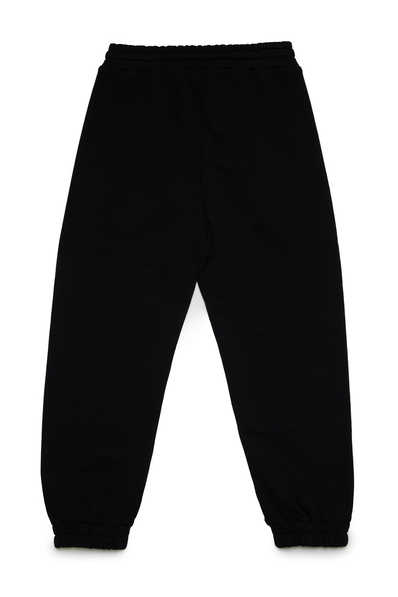 Black fleece trousers with logo Black fleece trousers with logo