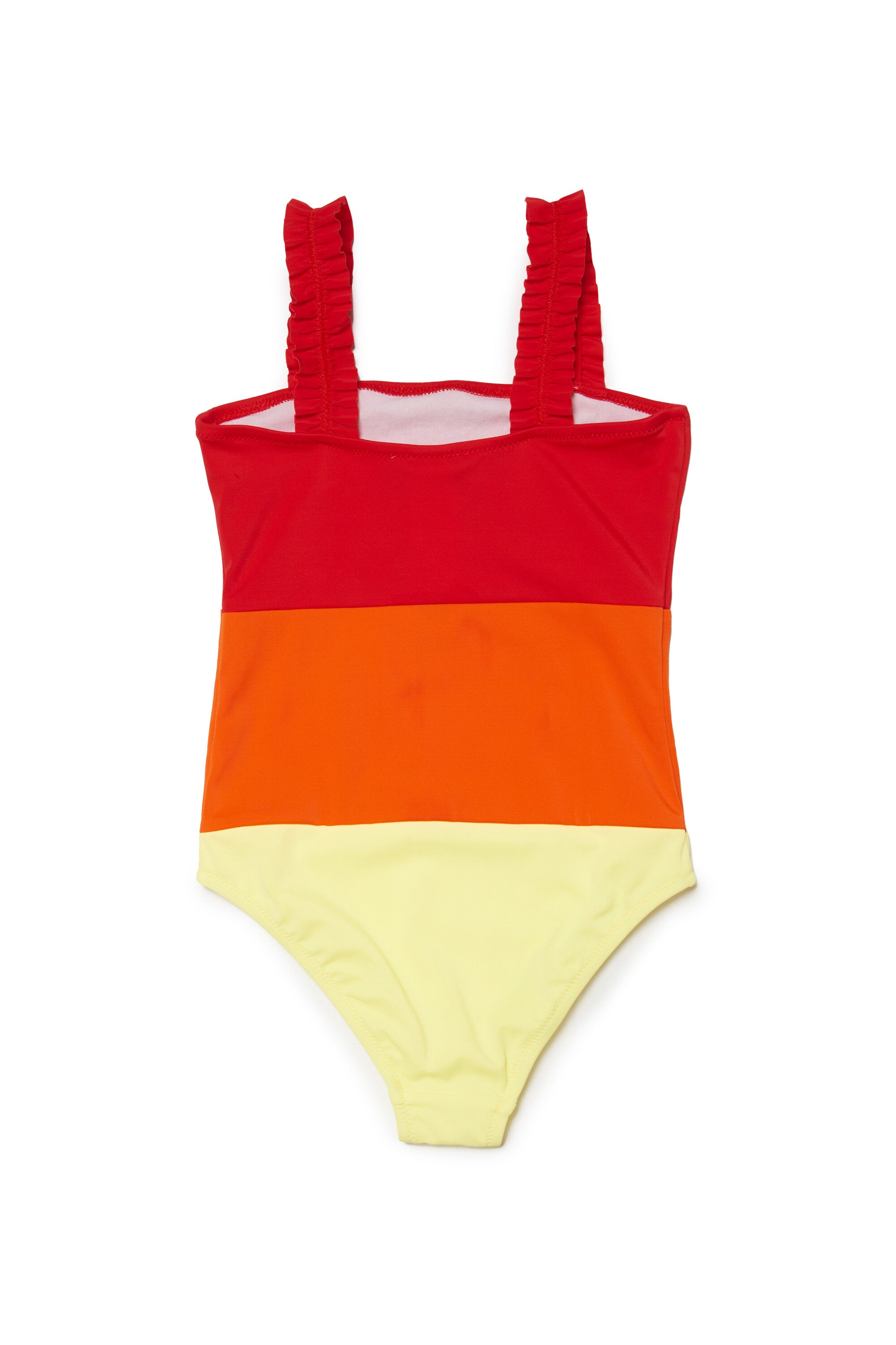 Multicolor lycra one-piece swimsuit