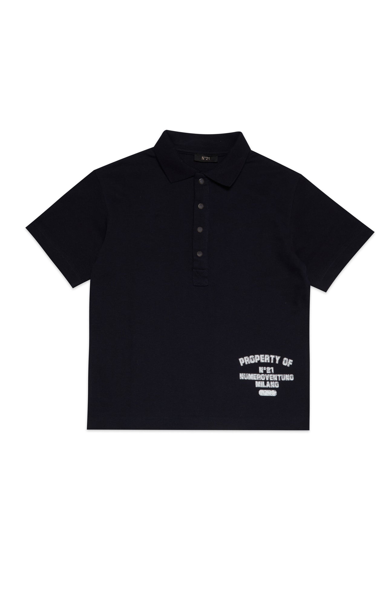 Property of N°21 branded polo shirt 