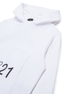 Hooded sweatshirt with logo