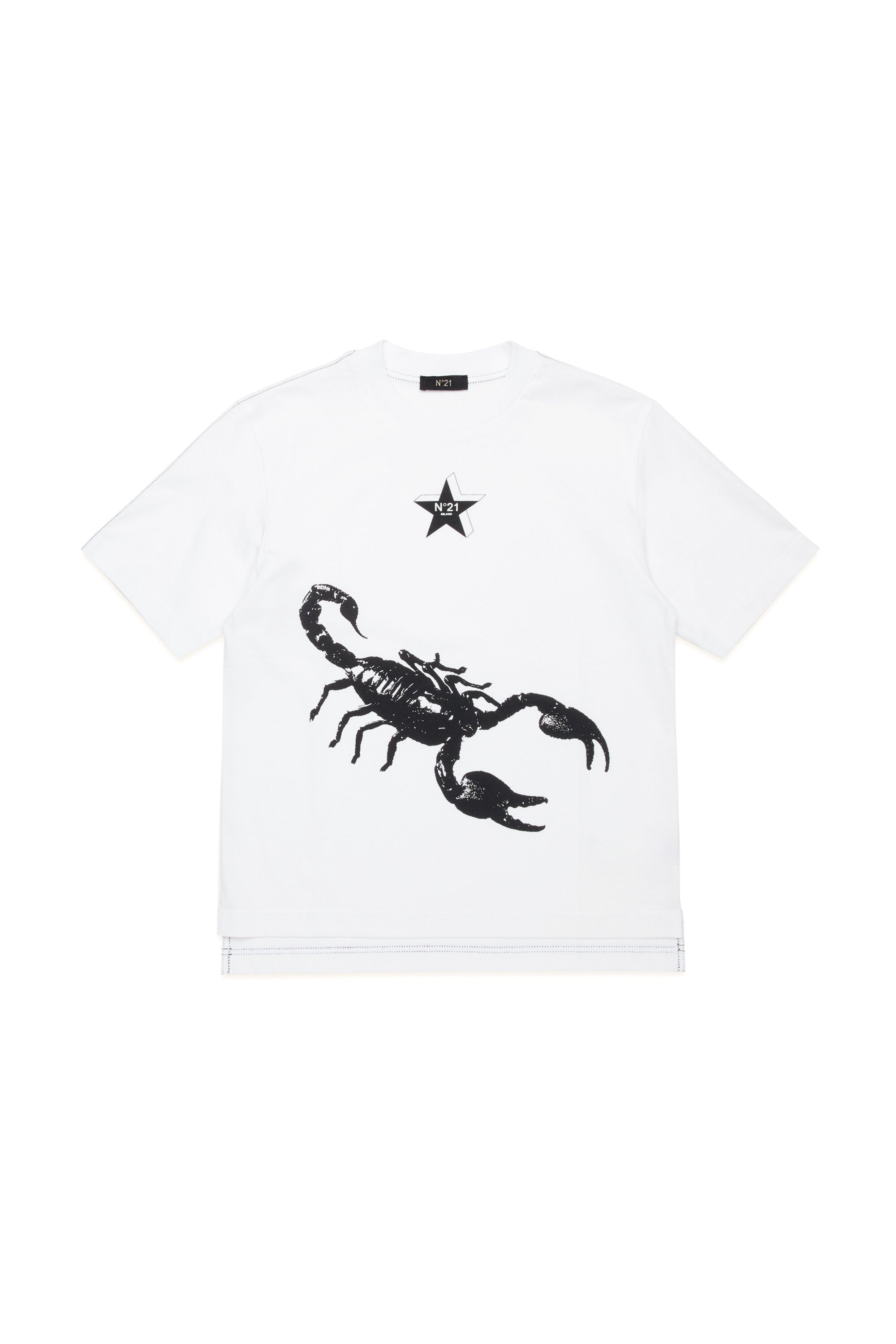 Oversized T-shirt with scorpion