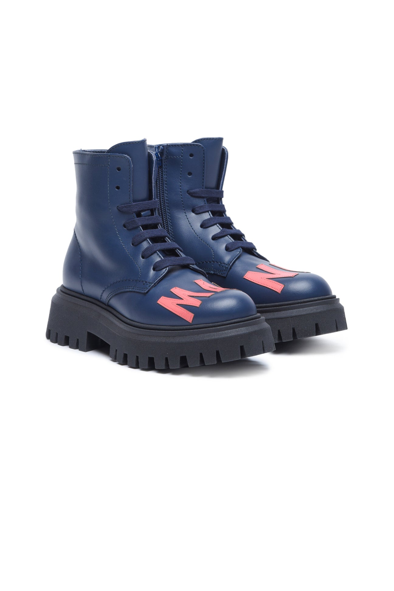 Logo lace-up boots Logo lace-up boots