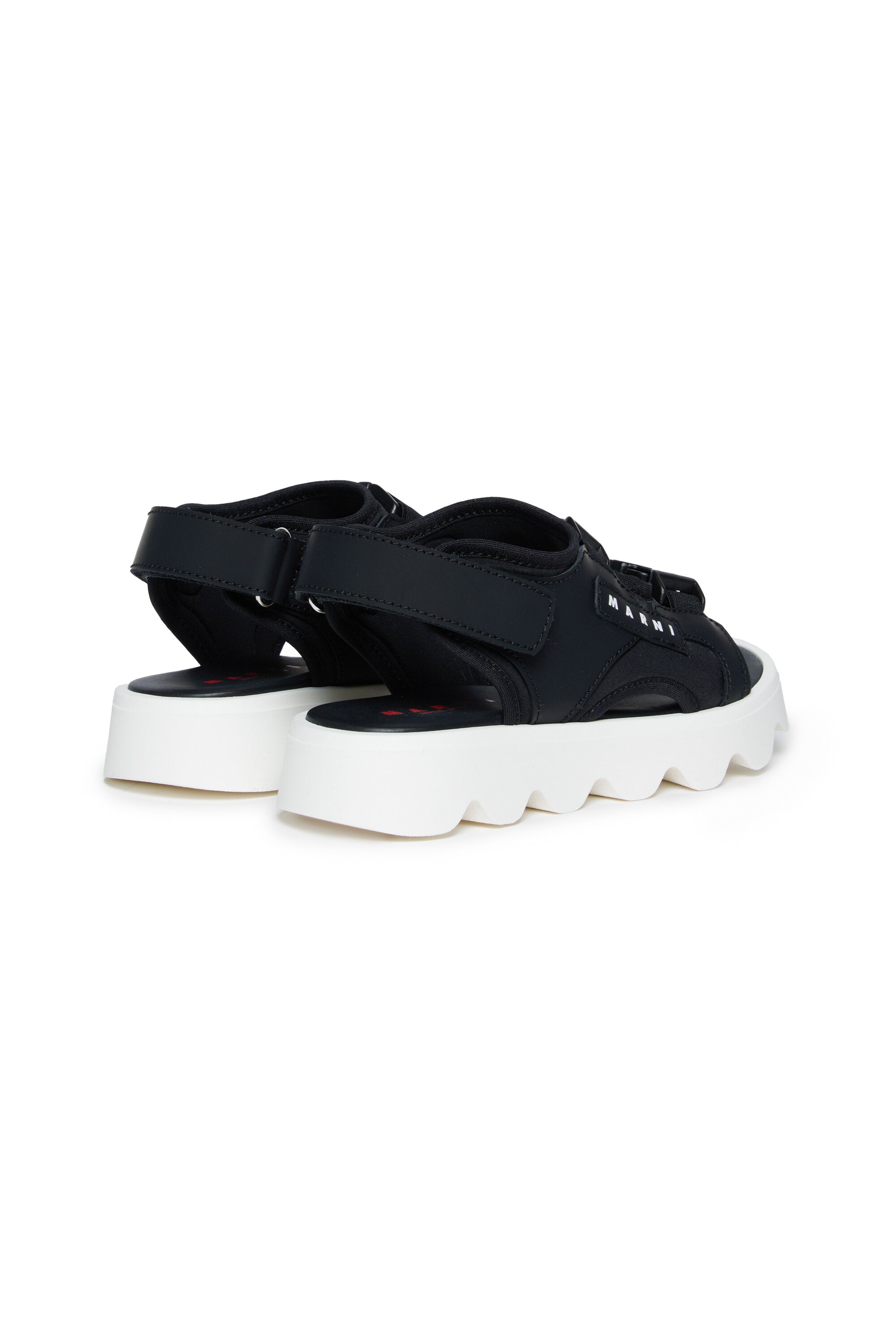 Sandals with platform soles