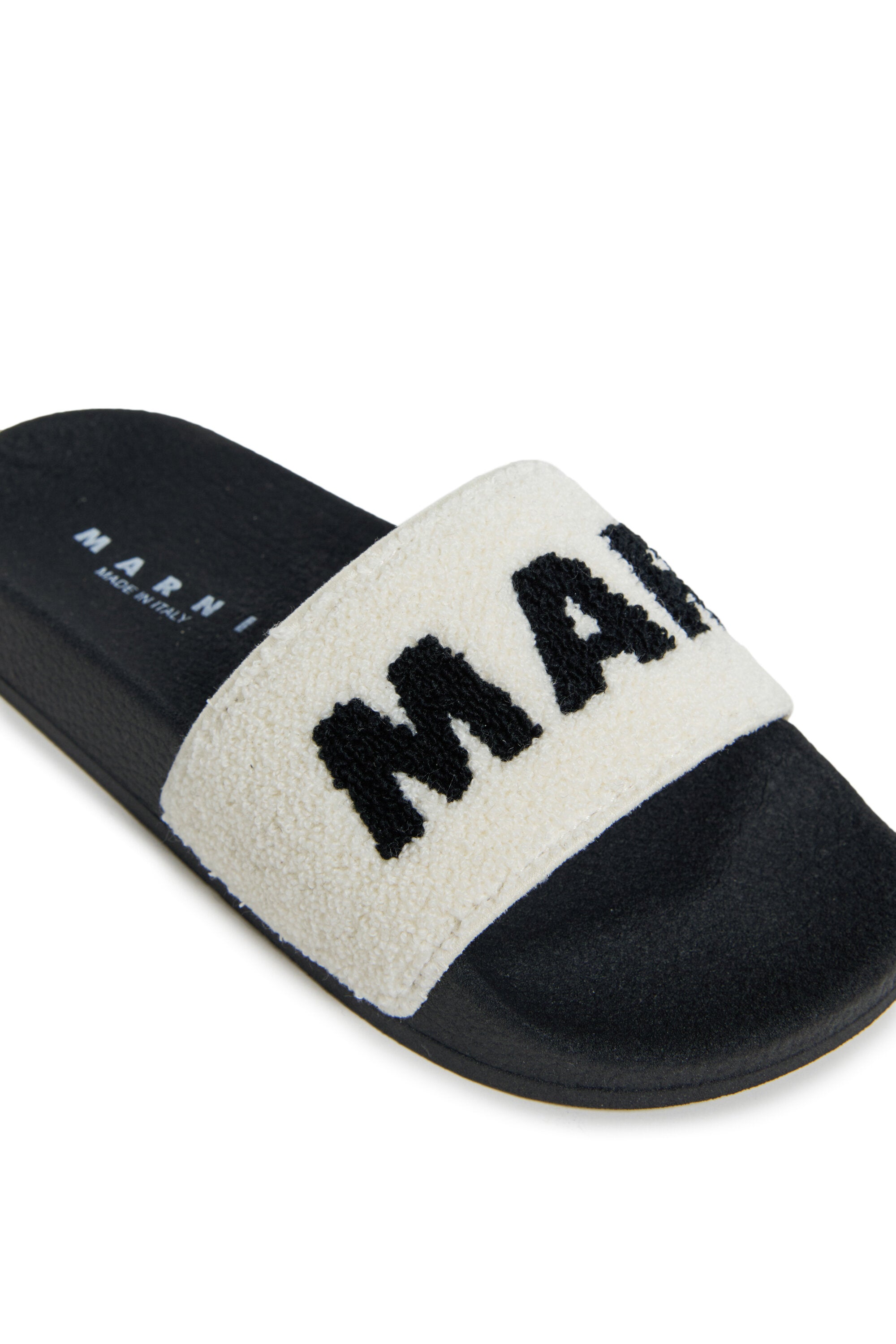 Sponge slide slippers with maxi logo