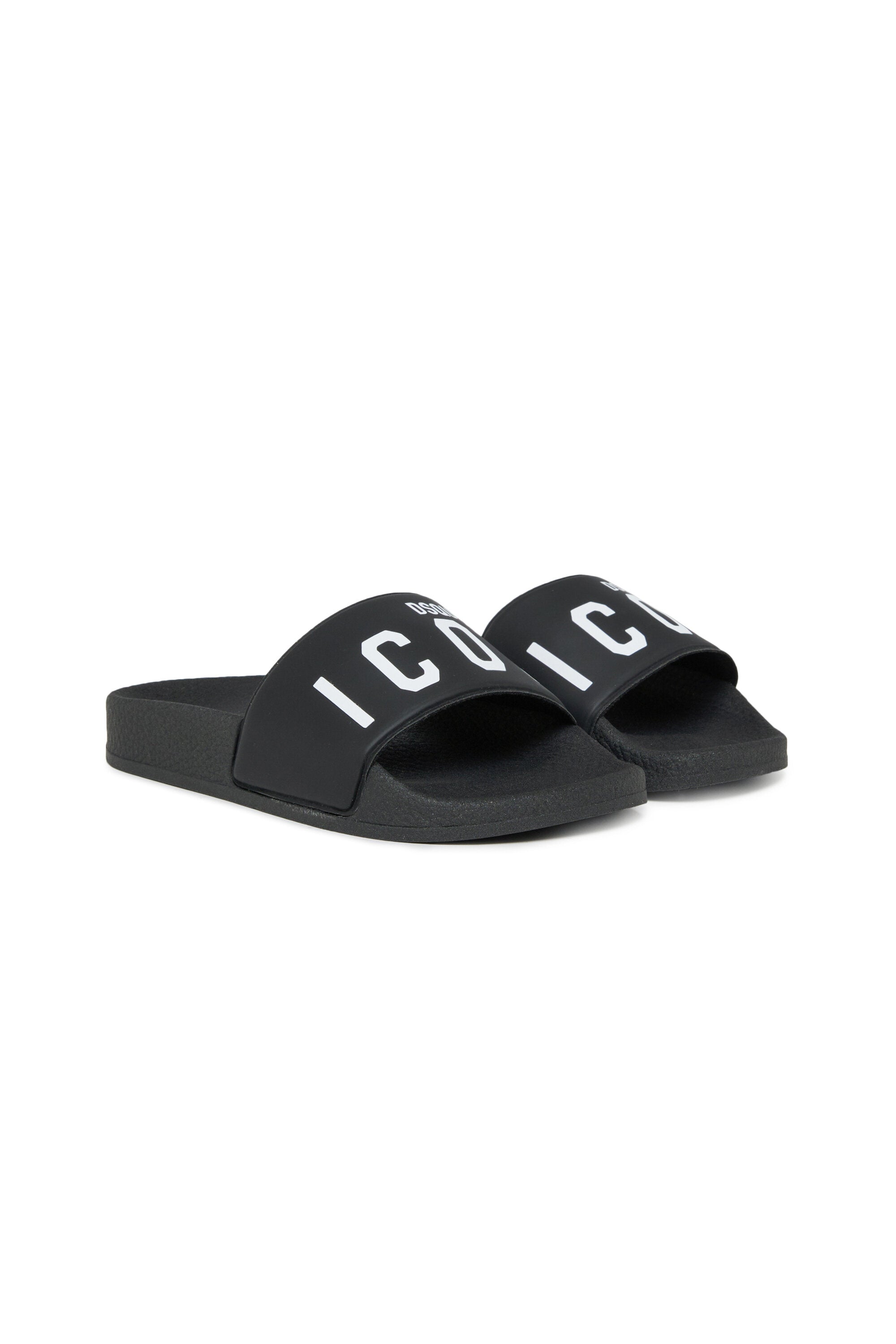 Slide slippers with ICON logo
