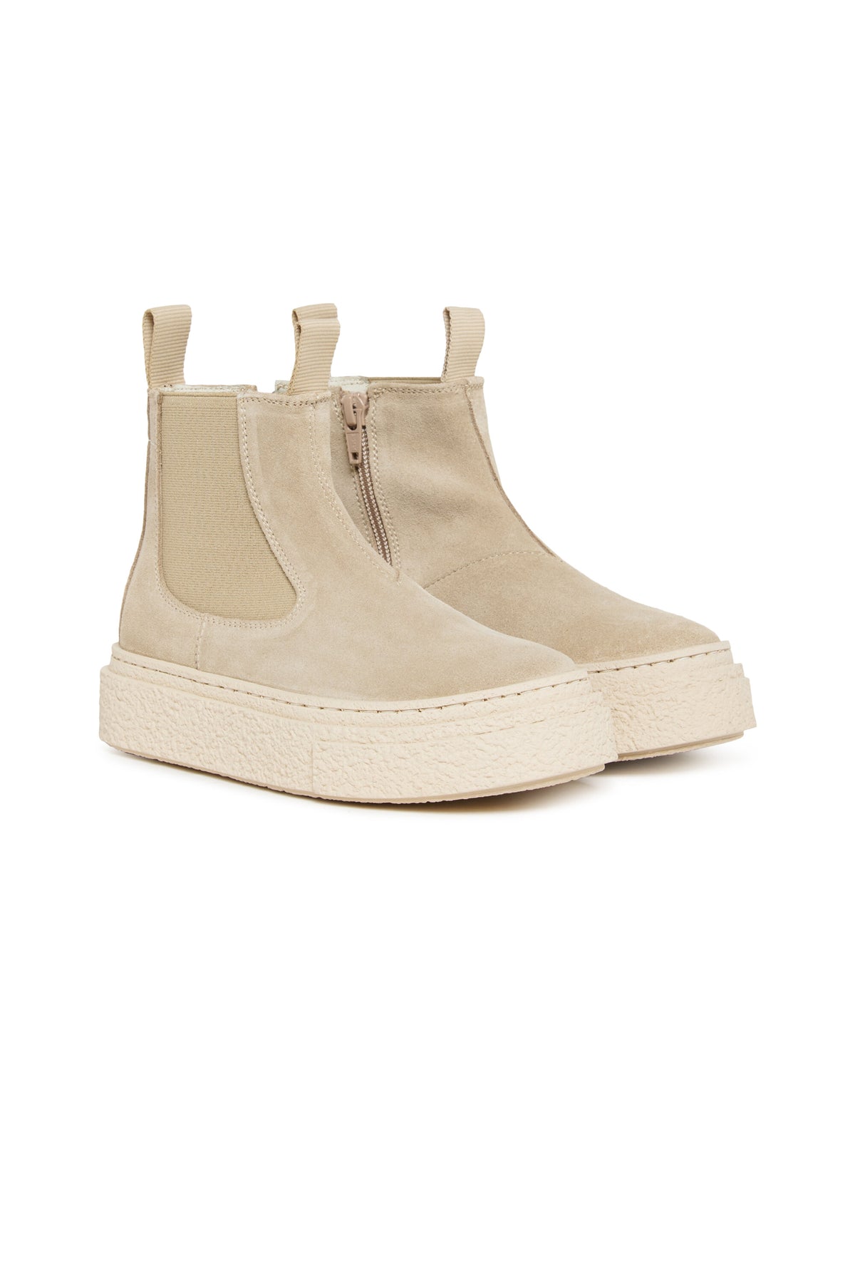 Chelsea boots with platform sole