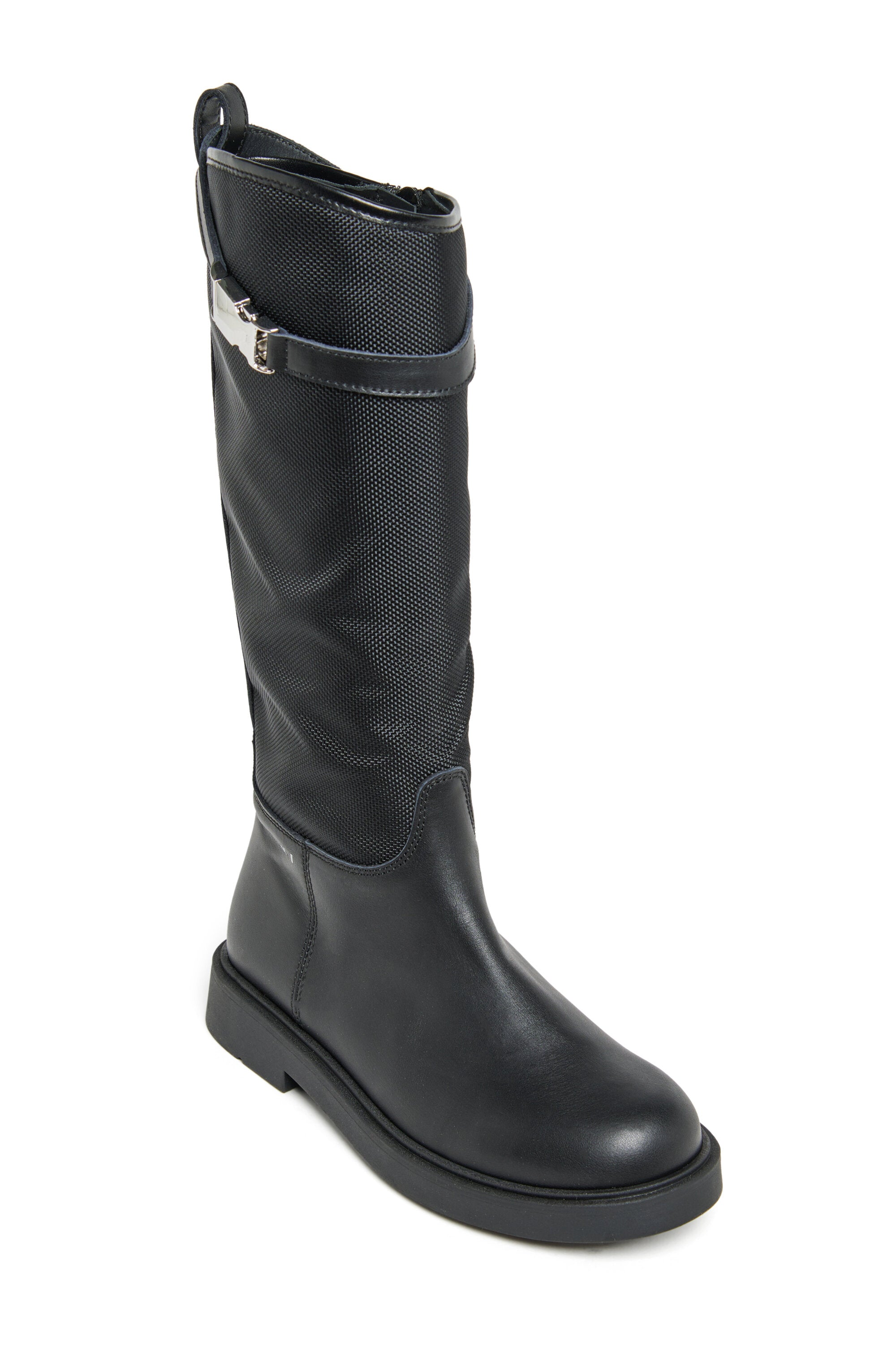 Strap-on ankle boots