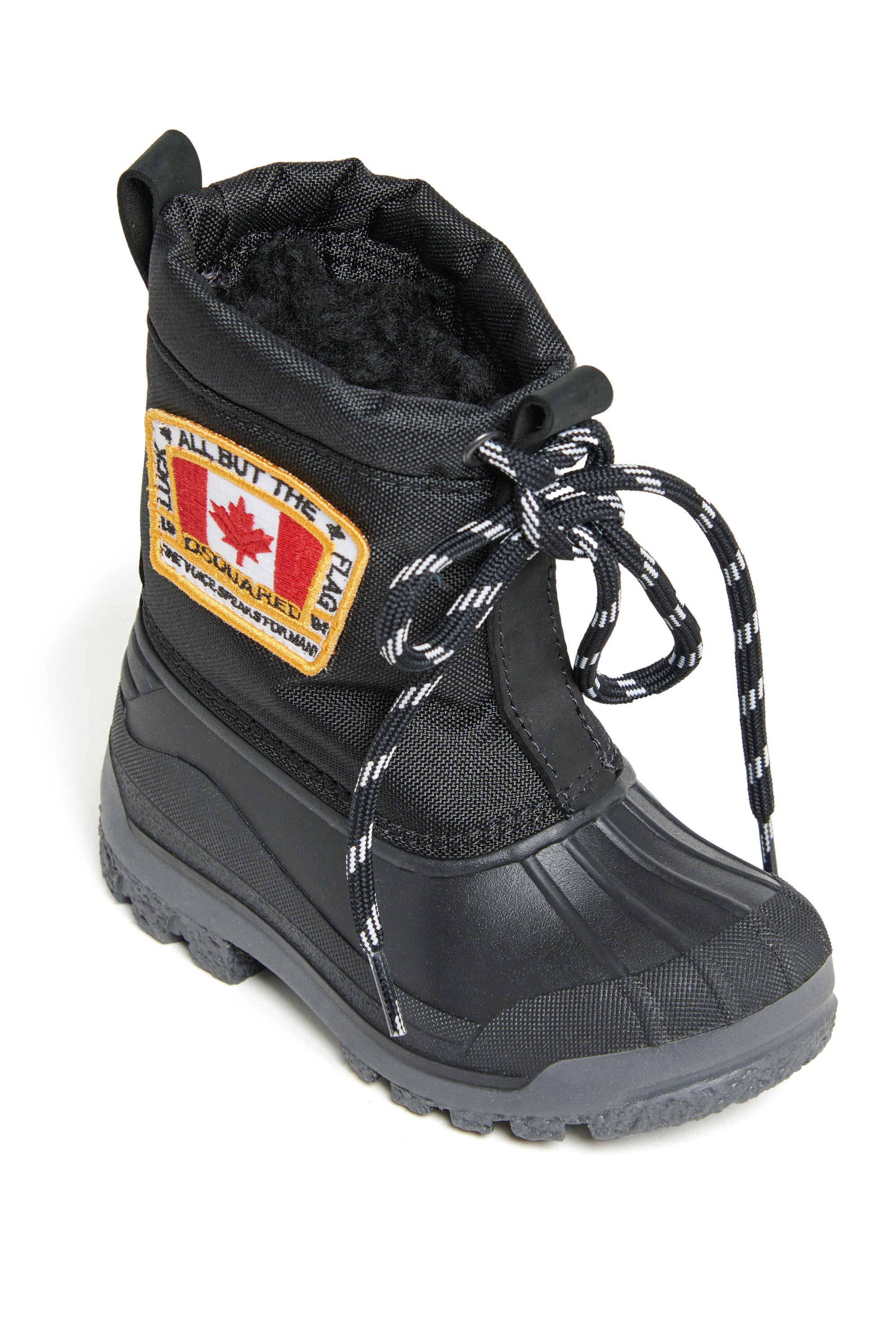 Canadian patch snow boots