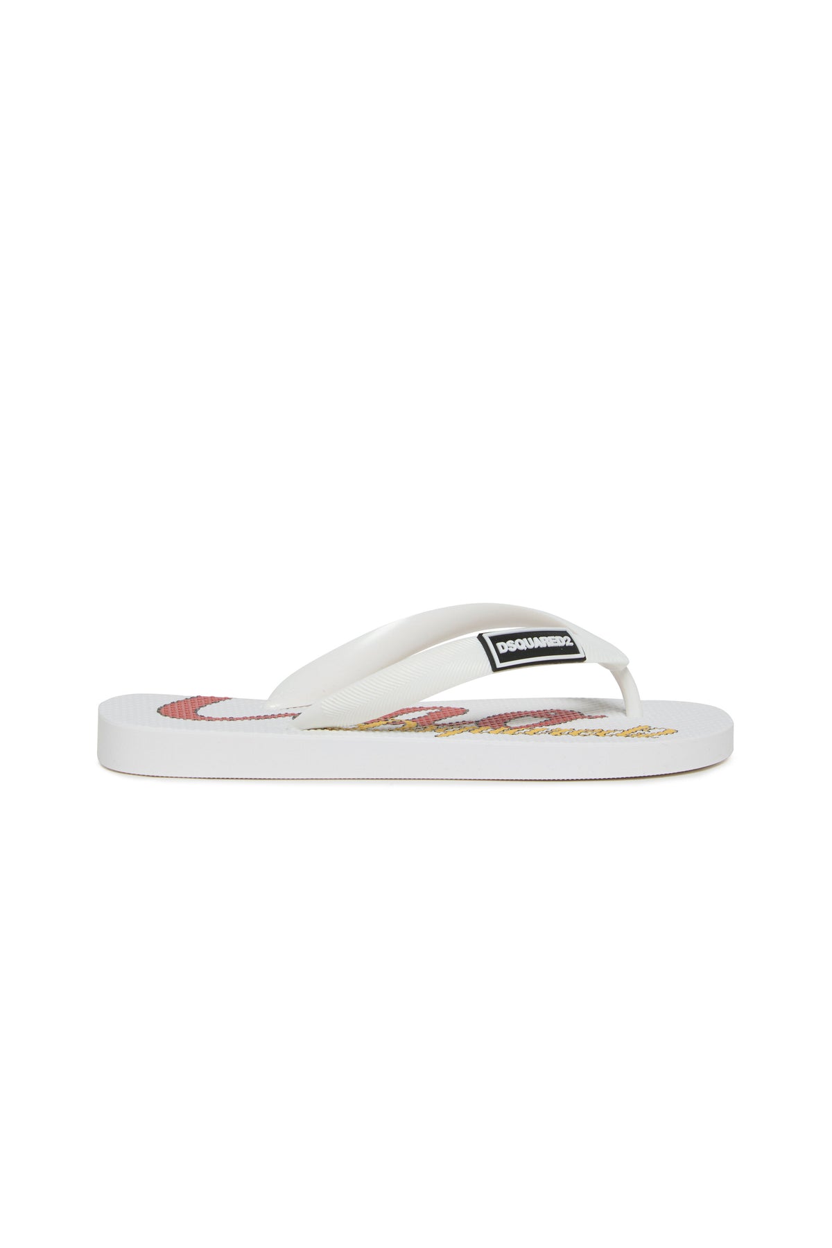 Flip-flops with logo