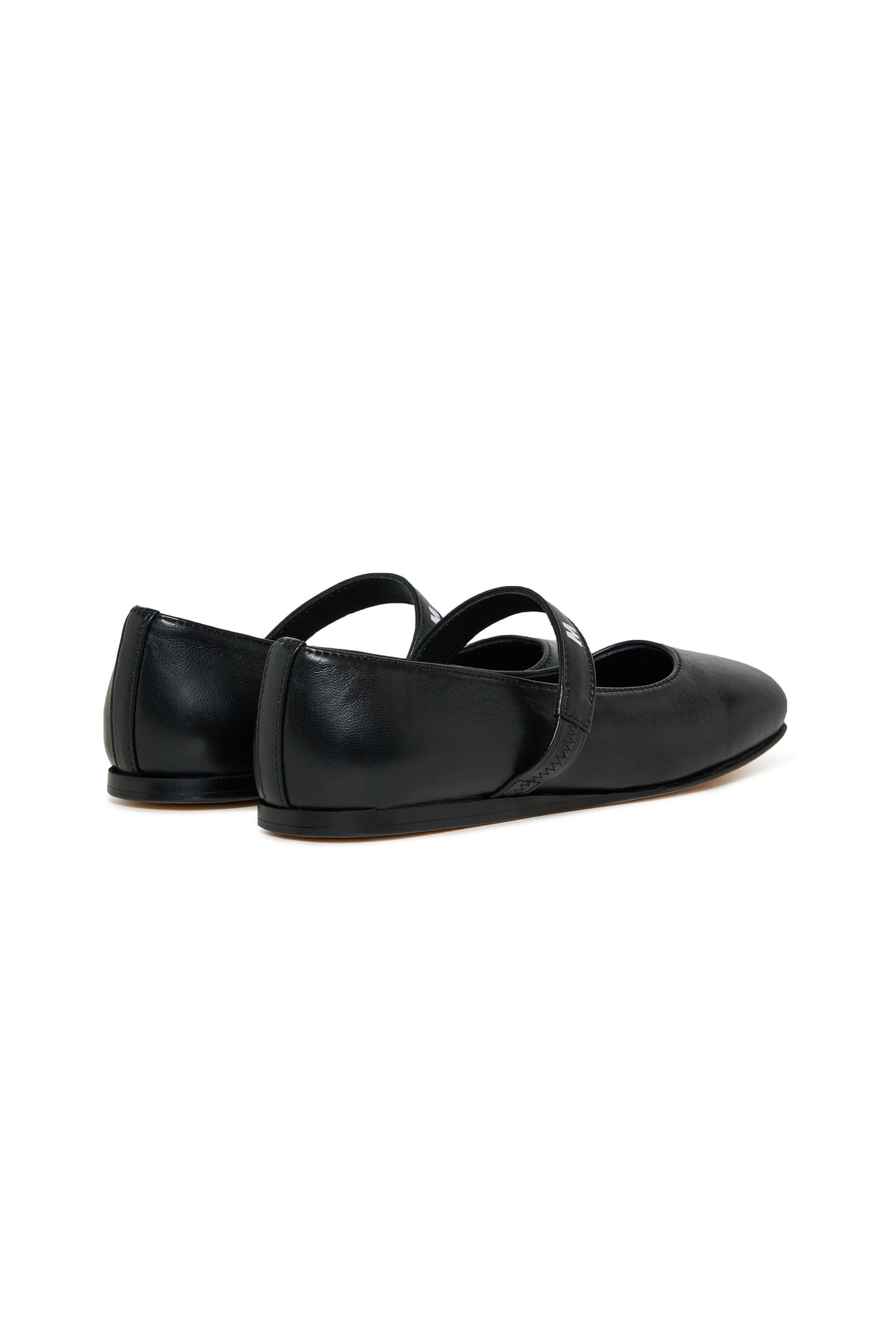 Ballerina with strap and logo
