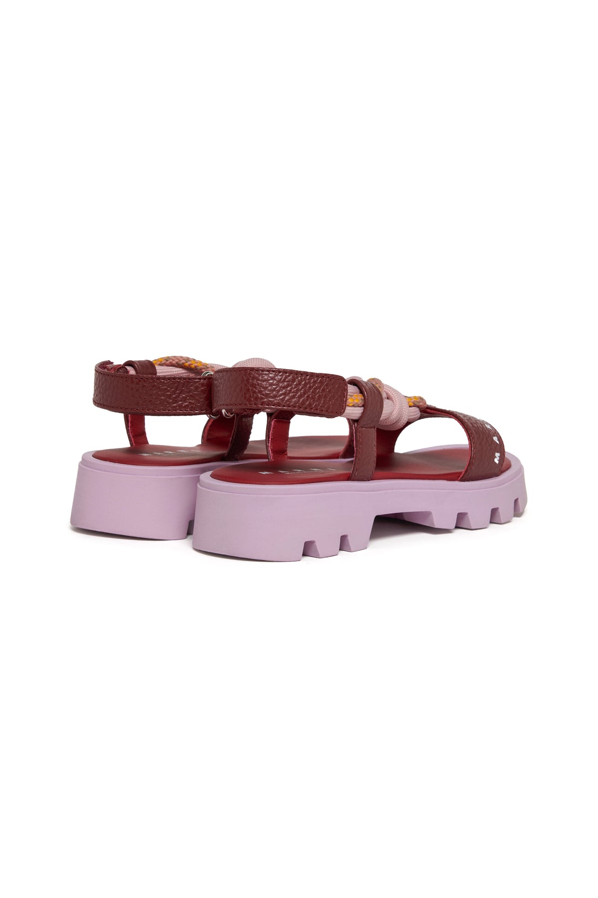 Sandals with logo