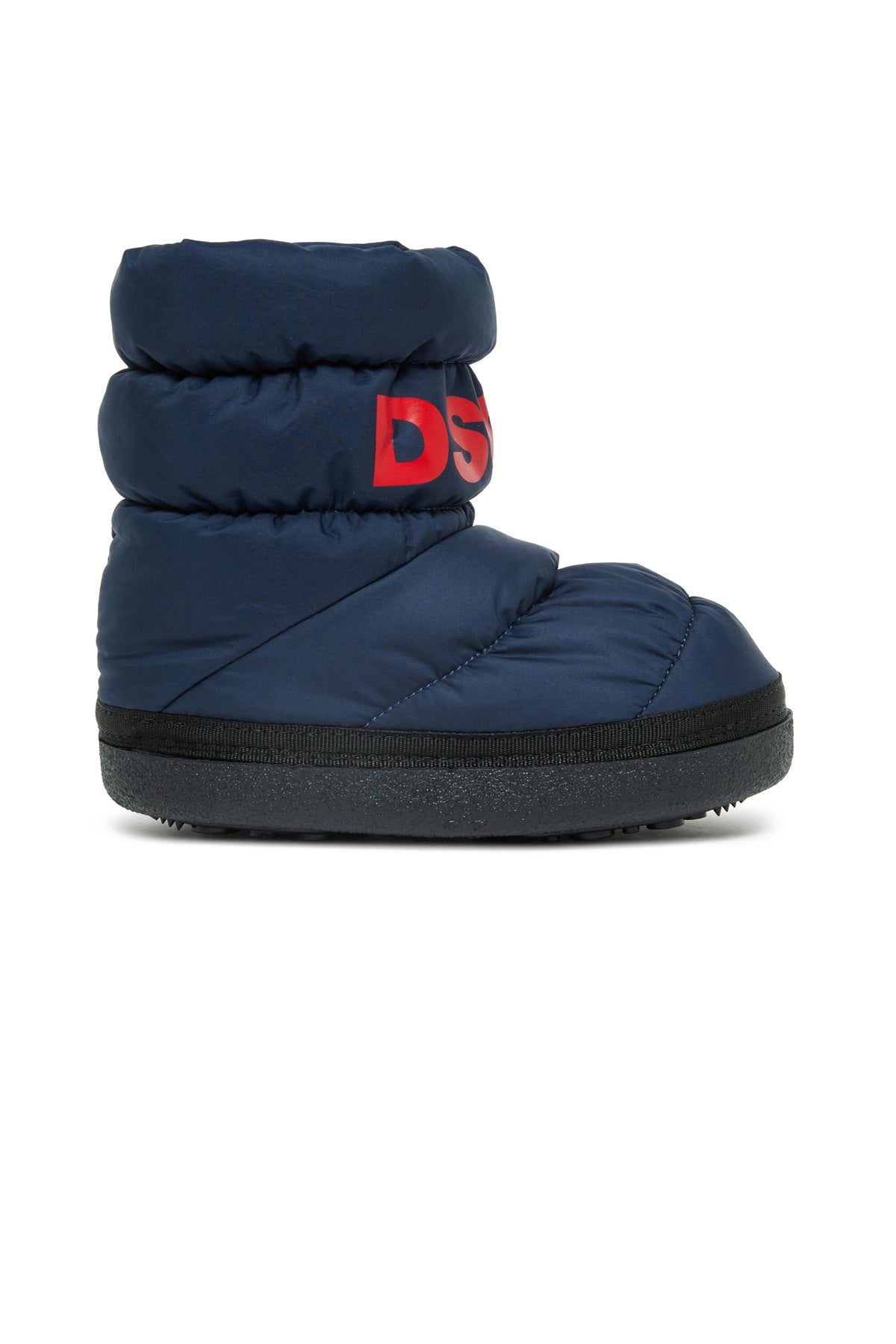 Padded snow boots with logo