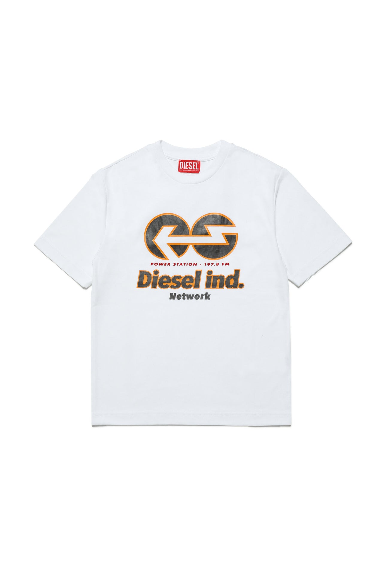 Crew-neck jersey T-shirt with graphics 