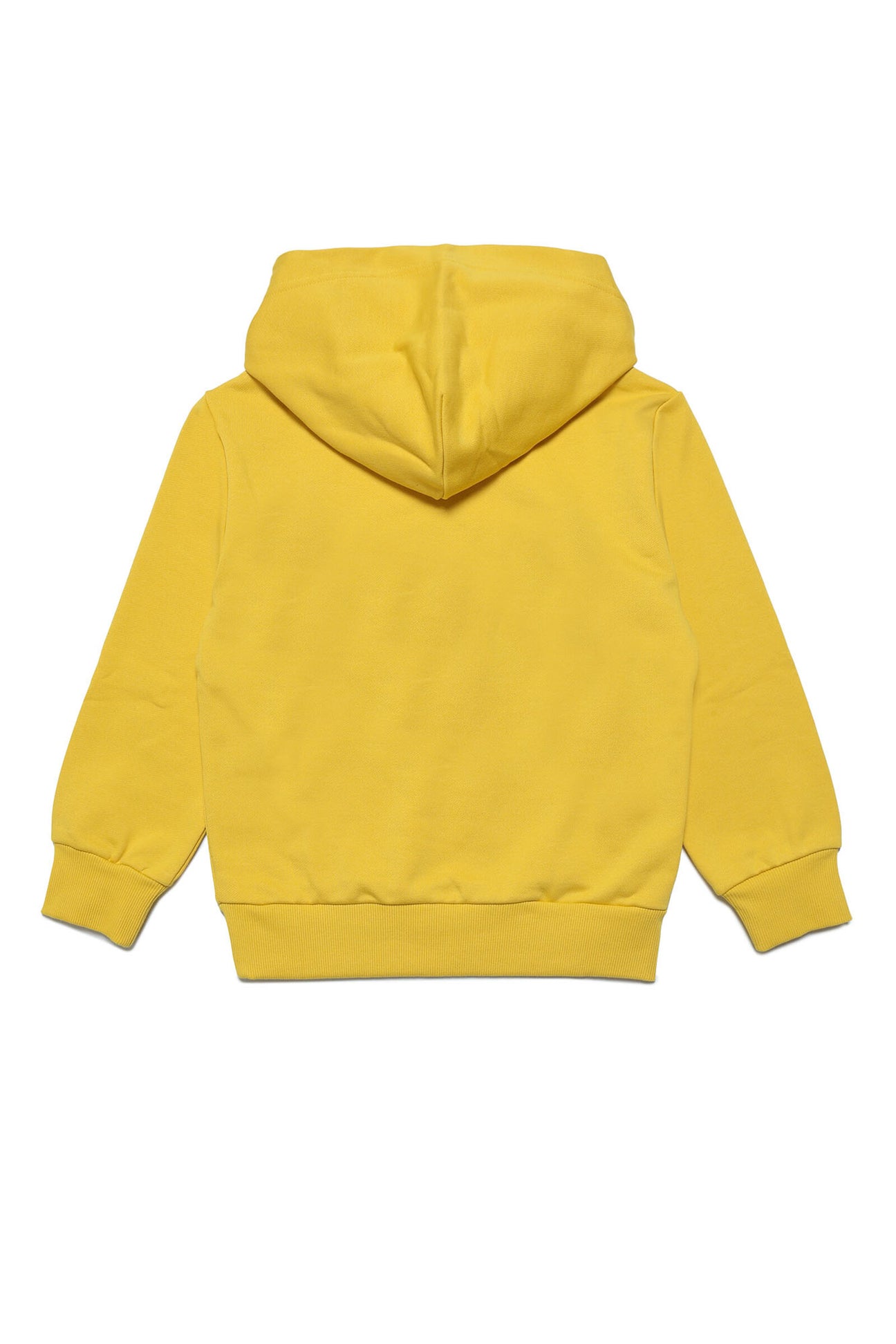 Hooded cotton sweatshirt with sectioned logo Hooded cotton sweatshirt with sectioned logo